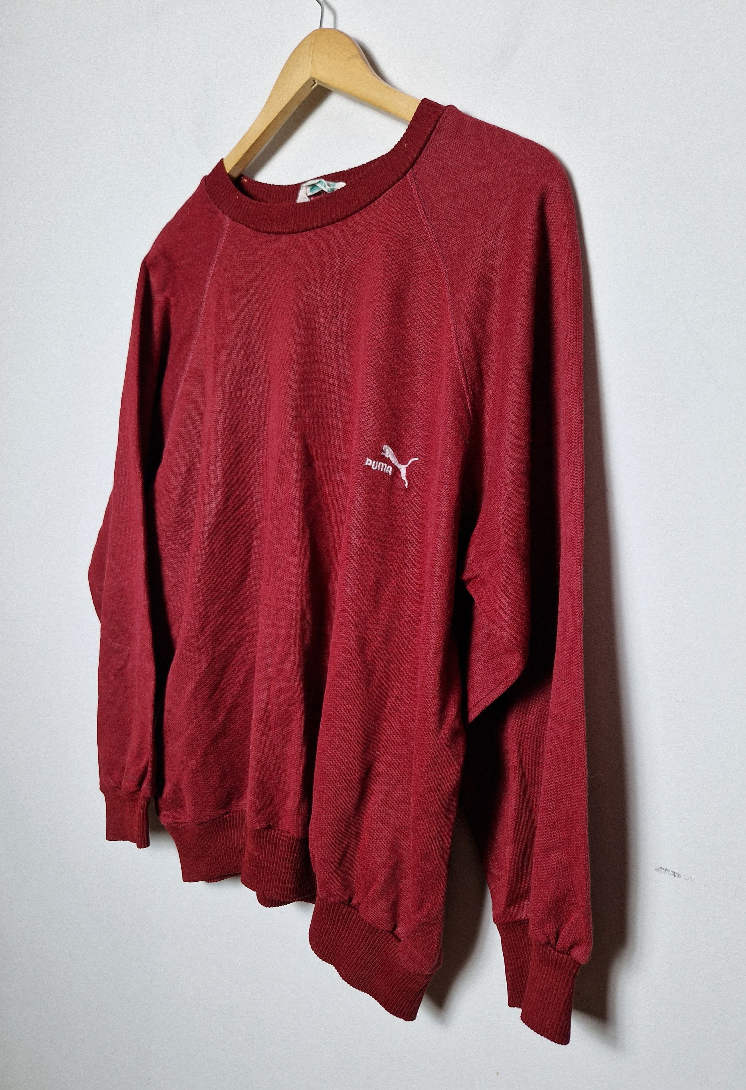 Puma × Vintage Puma vintage 80s sweater Size US XL / EU 56 / 4 - 2 Thumbnail
