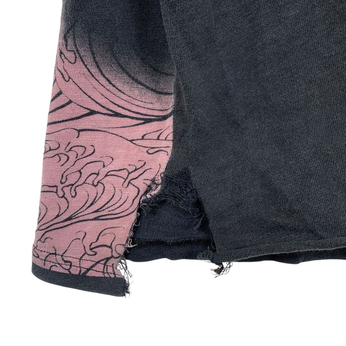 Japanese Brand ✅ KARAKURI TAMASHI SUKAJAN Demon Embroidered Japanese Shirt Size US XXL / EU 58 / 5 - 6 Thumbnail