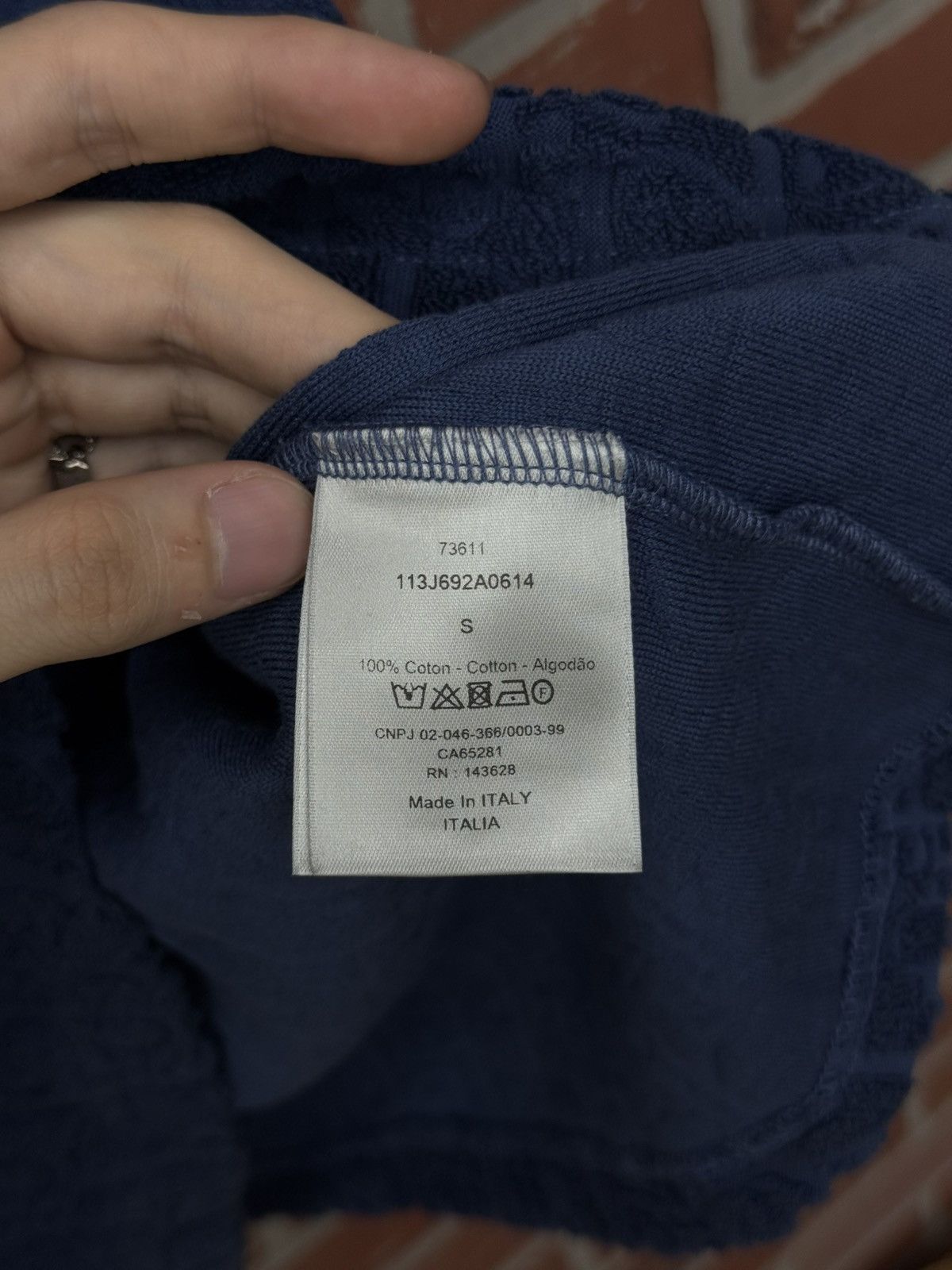 Dior Dior Oblique Blue Exlusive Color Tee Shirt Size Small Size US S / EU 44-46 / 1 - 17 Thumbnail