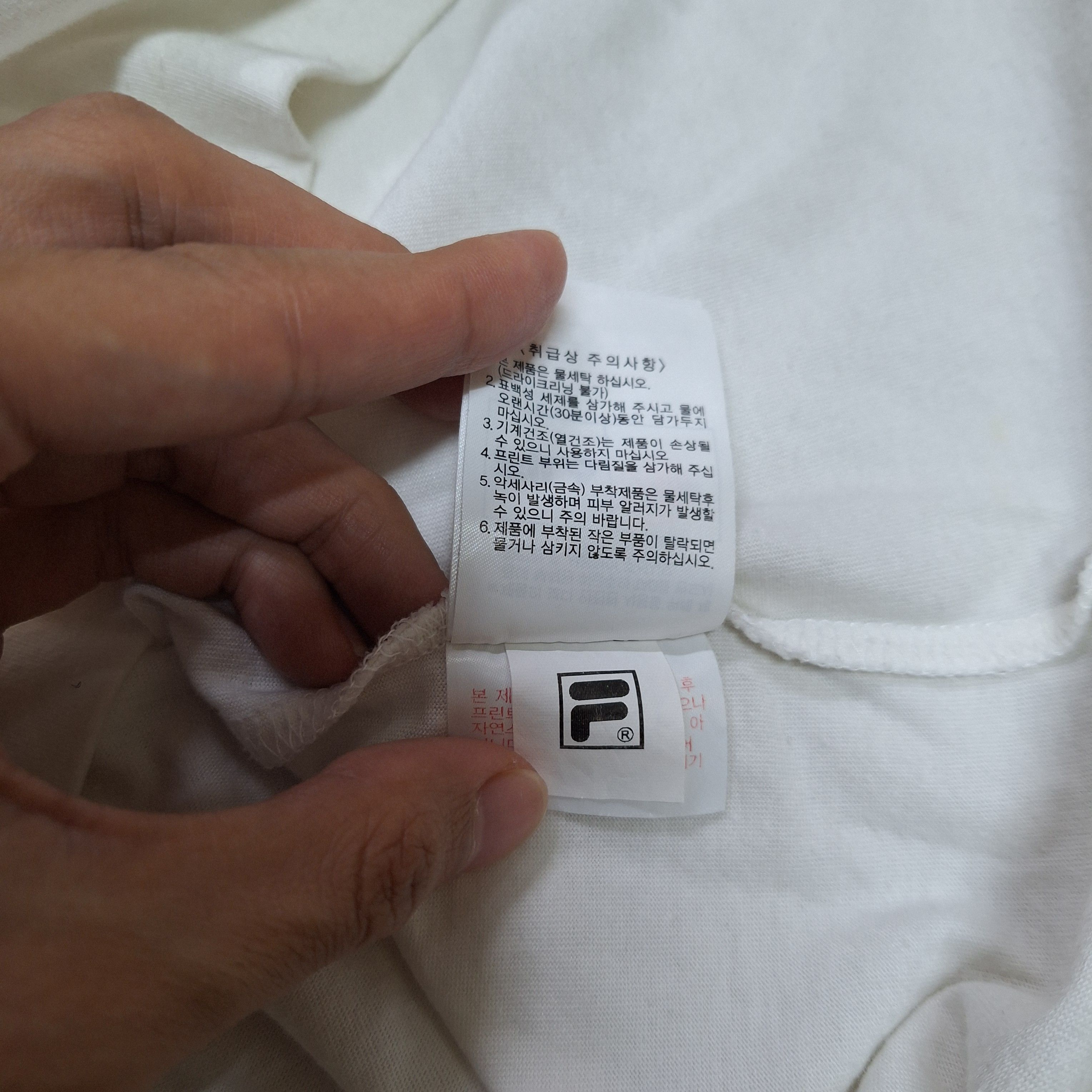 Fila Fila Logo T Shirt Size US S / EU 44-46 / 1 - 6 Thumbnail
