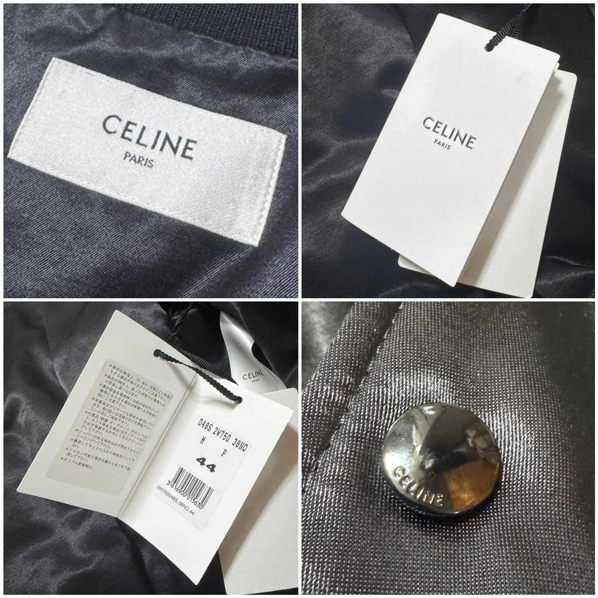Celine Brand New with Tags: Celine BABY DOLL Bomber Jacket Size US S / EU 44-46 / 1 - 2 Thumbnail