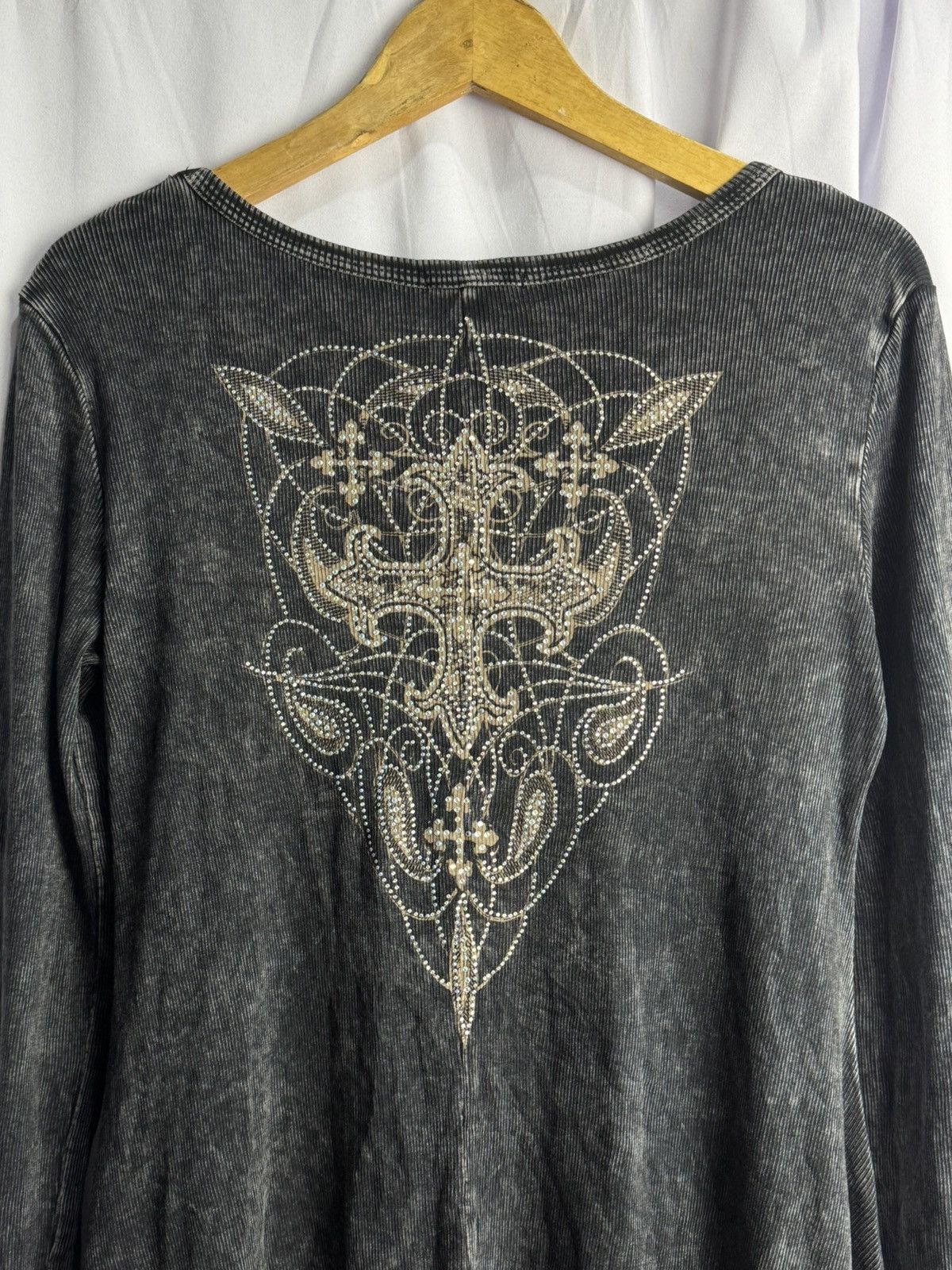 If Six Was Nine × Japanese Brand × Le Grande Bleu (L.G.B.) Archived Japanese Long Sleeve Ifsix Styled Flared Size US M / EU 48-50 / 2 - 6 Thumbnail