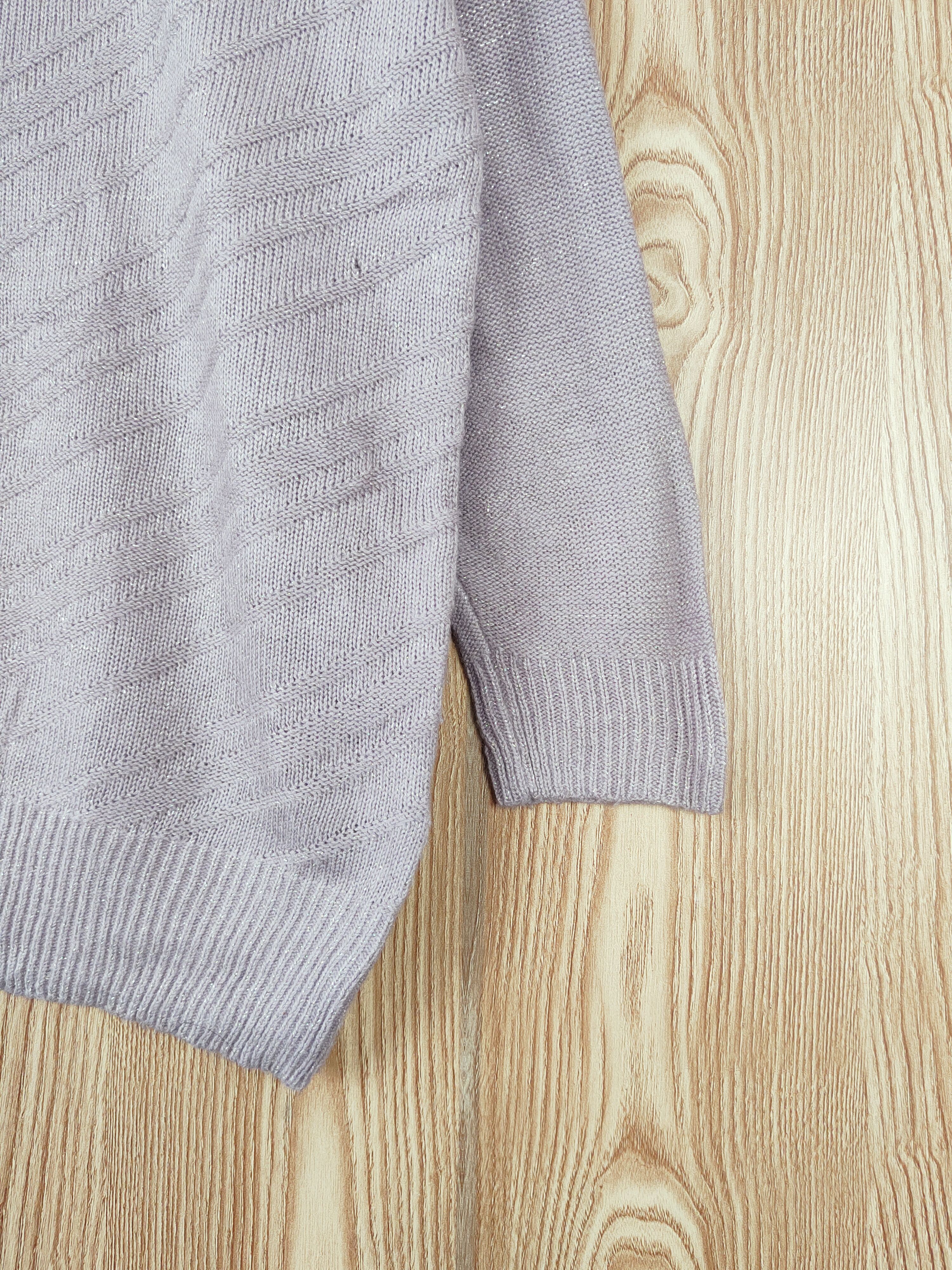 Ryu Ryu Light Purple Knitwear Sweatshirts #W671