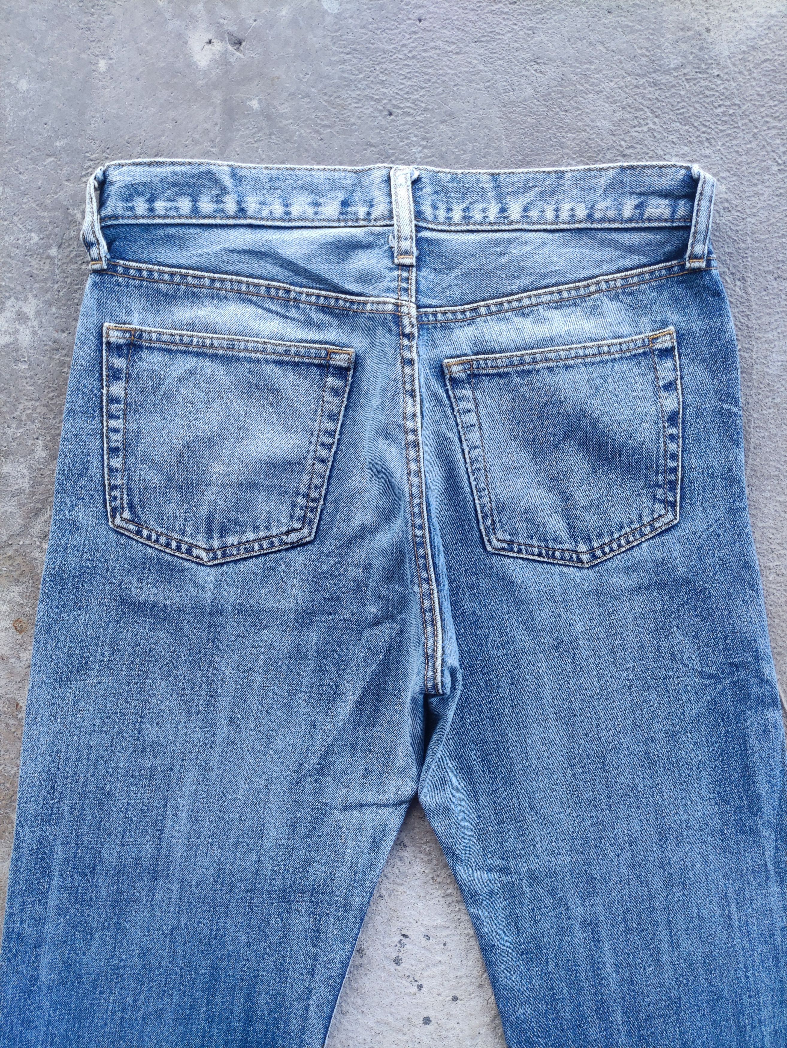 Japanese Brand Vintage Japanese Jean Distress Faded Denim Size US 32 / EU 48 - 9 Thumbnail