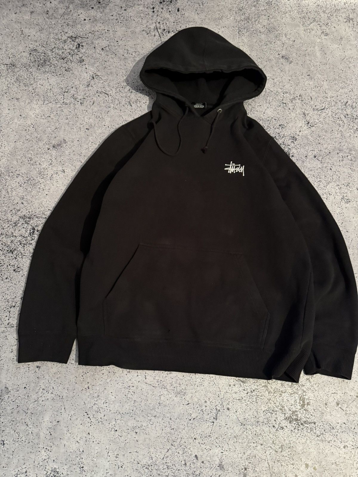 Stussy Streetwear * Stussy. Stussy Big Logo Black Hoodie Size US M / EU 48-50 / 2 - 5 Thumbnail