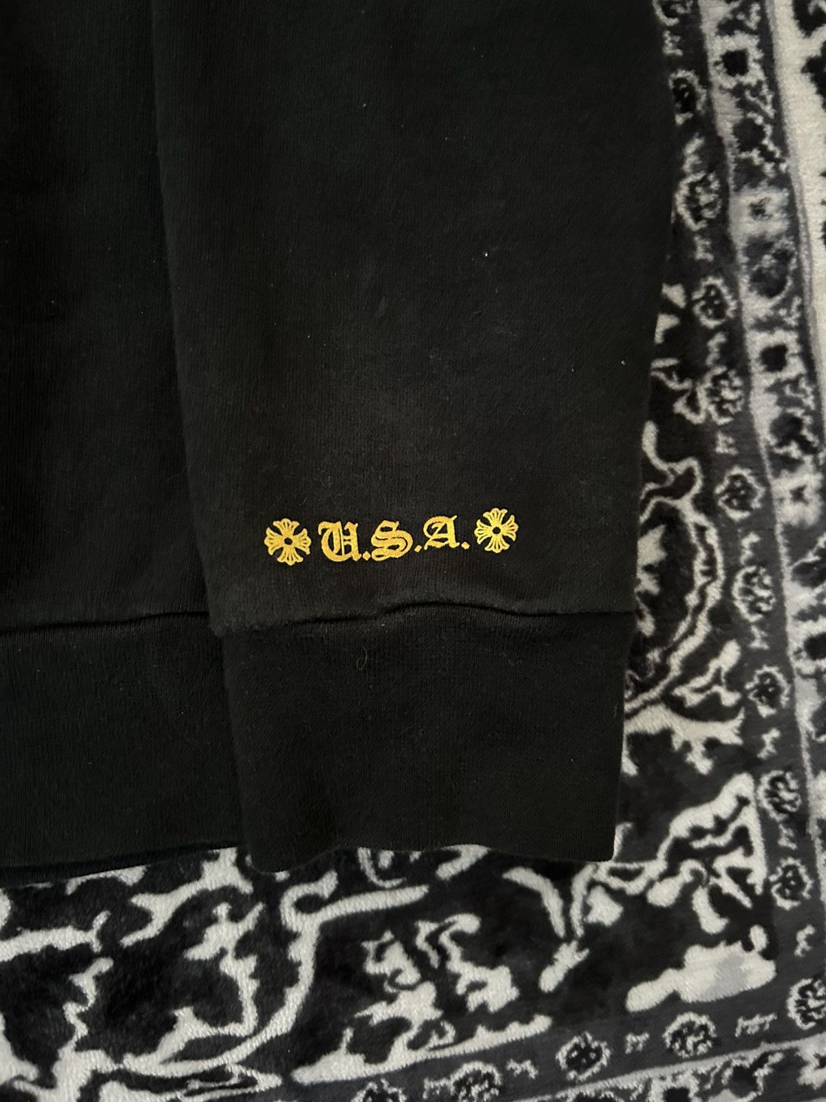 Chrome Hearts Chrome Hearts gold Online exclusive horseshoe hoodie CLEAN! Size US S / EU 44-46 / 1 - 4 Thumbnail