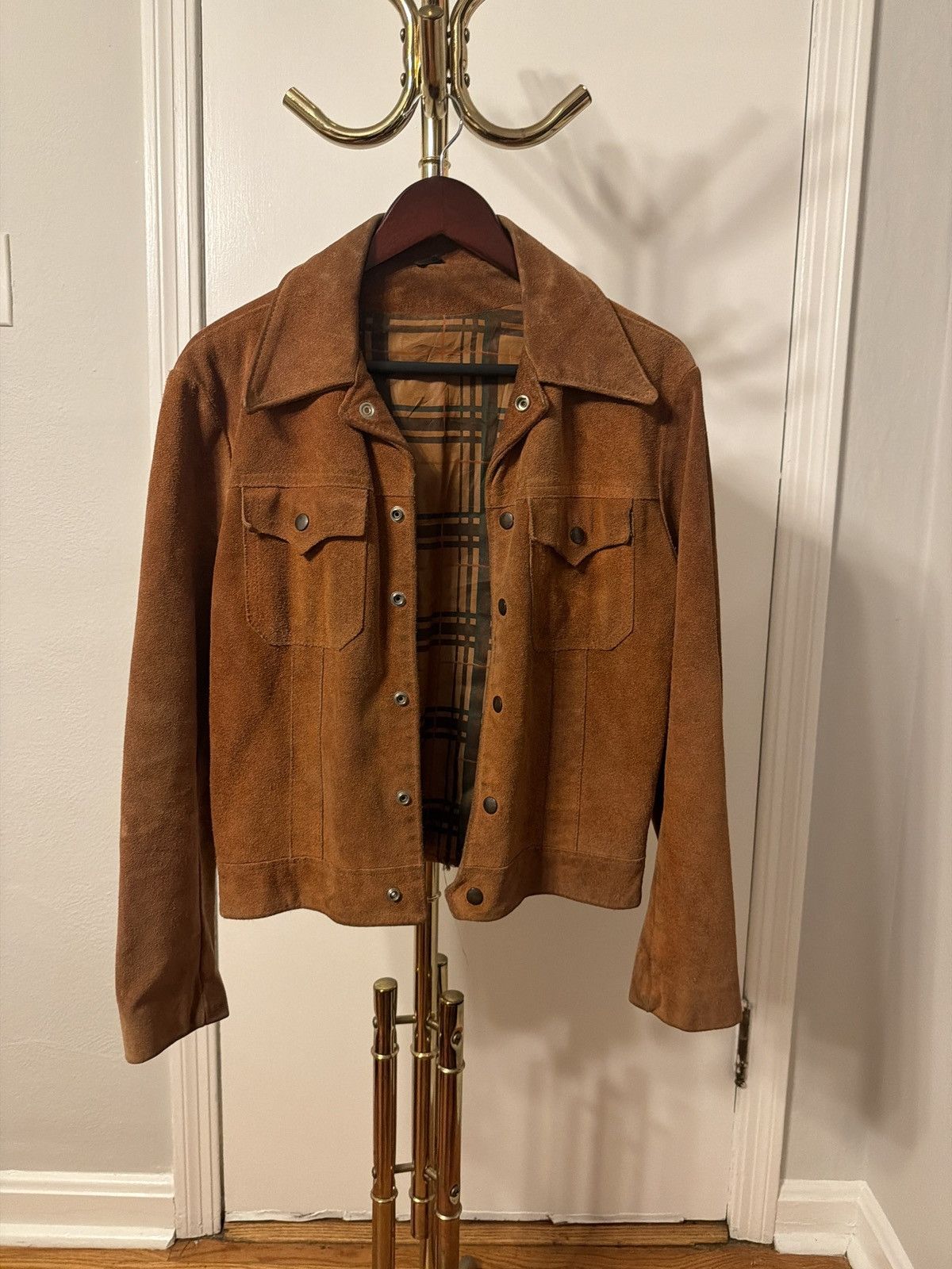 Vintage Vintage Joo Kay Suede leather jacket Size US S / EU 44-46 / 1 - 1 Thumbnail