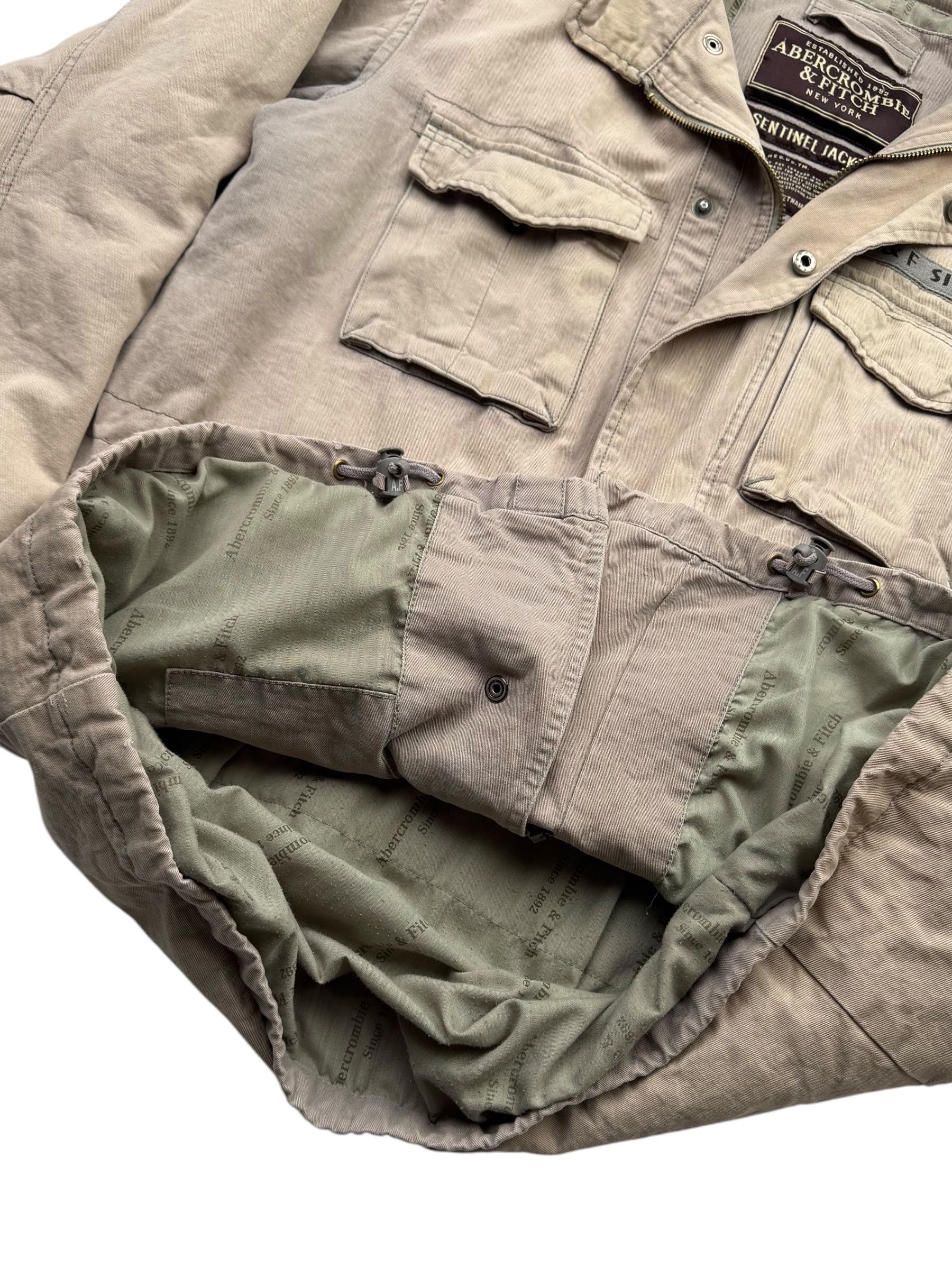 Abercrombie & Fitch Abercrombie&Fitch Vintage Thrashed Jacket W4(V9) Size US M / EU 48-50 / 2 - 9 Thumbnail