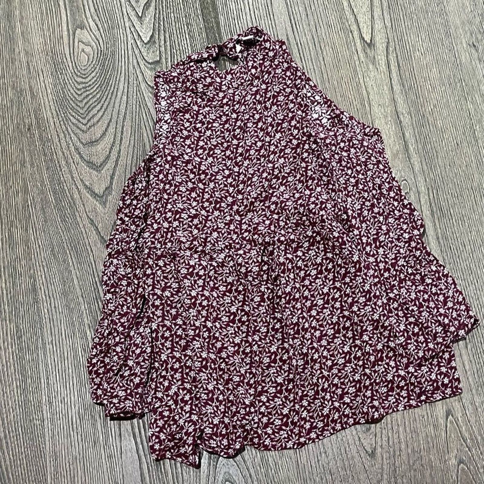 American Eagle Outfitters American Eagle Outfitters Blouse Open Shoulder Floral XS Size XS / US 0-2 / IT 36-38 - 1 Thumbnail