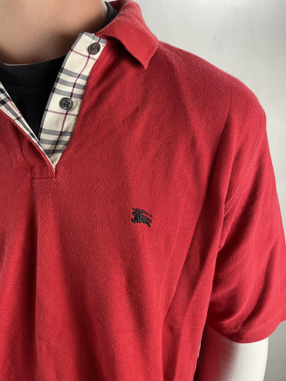 Burberry Y2K Burberry Vintage polo Size US XL / EU 56 / 4 - 3 Thumbnail