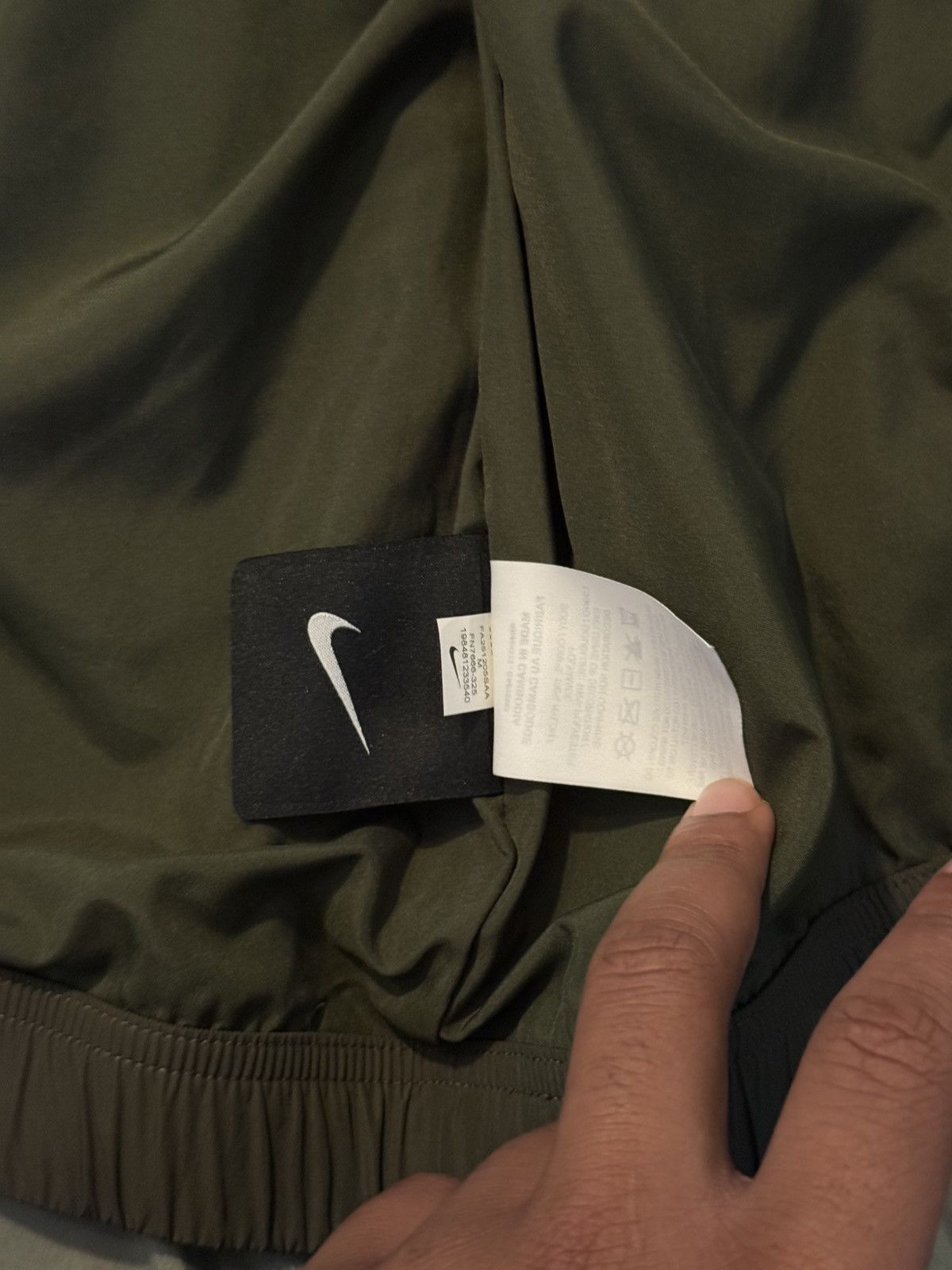 NOCTA × Nike Olive Nocta Nike Windbreaker Size US M / EU 48-50 / 2 - 9 Thumbnail