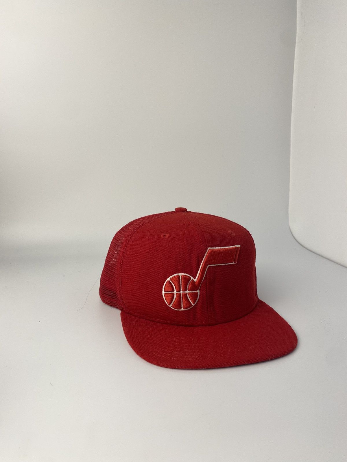 NBA × New Era Utah Jazz Trucker Cap Hat 9Fifty New era cap red Mesh Size ONE SIZE - 1 Thumbnail