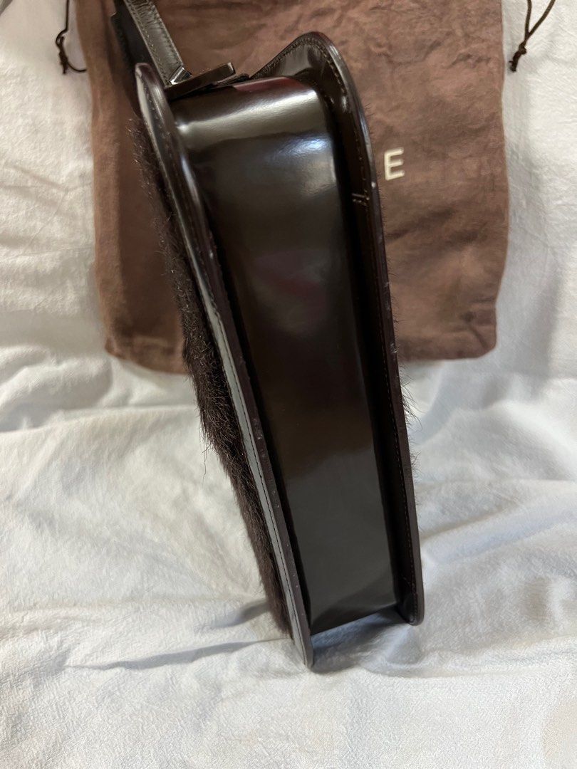 Celine Vintage Celine fur capretto bag Size ONE SIZE - 9 Thumbnail