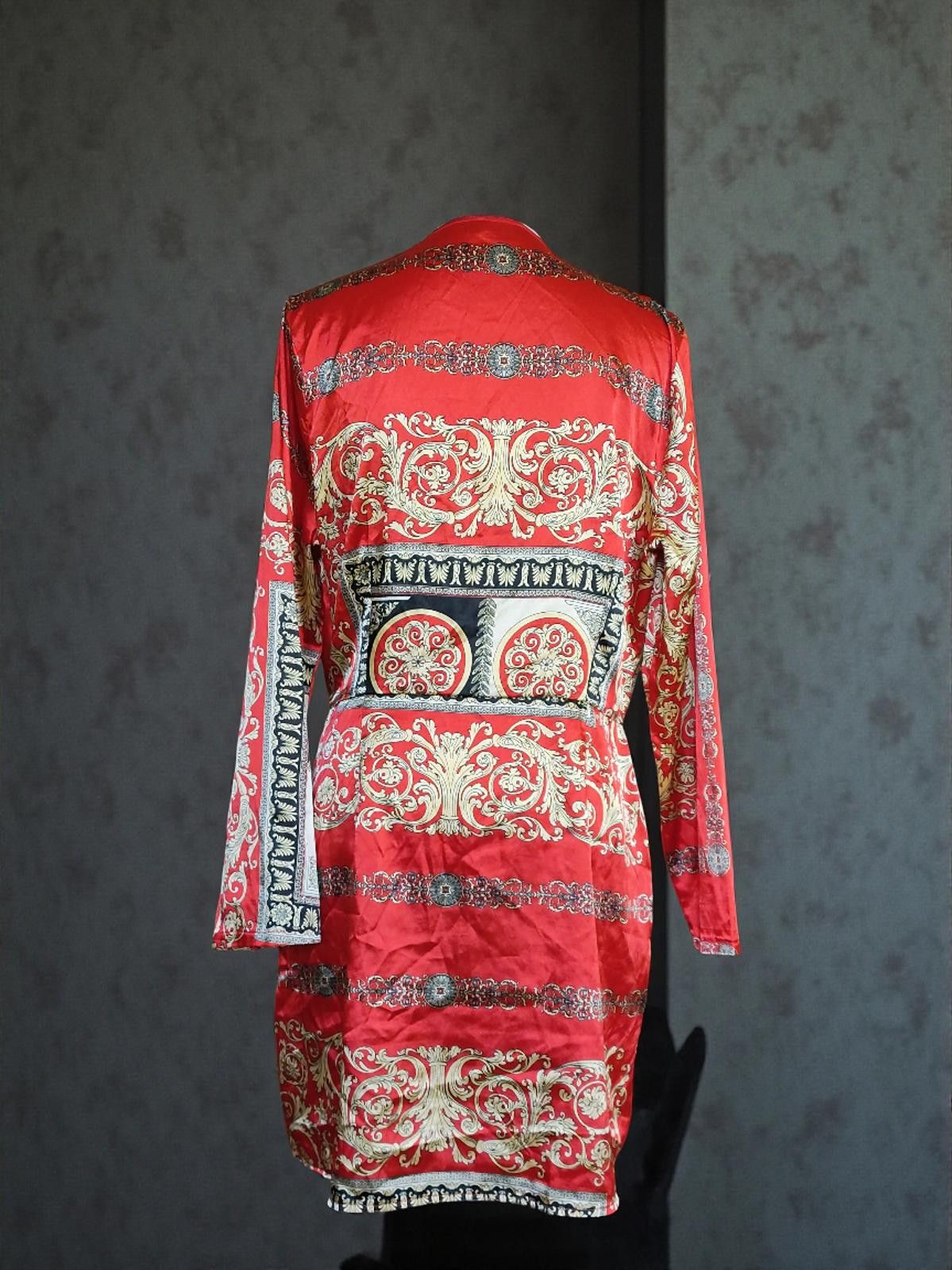 Other PrettyLittleThing Size 12 Baroque Print Blouse Size XL / US 12-14 / IT 48-50 - 5 Thumbnail