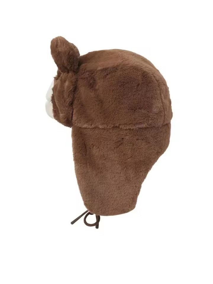 Other Brown Bear Autumn Winter Warm Hat Size ONE SIZE - 4 Thumbnail