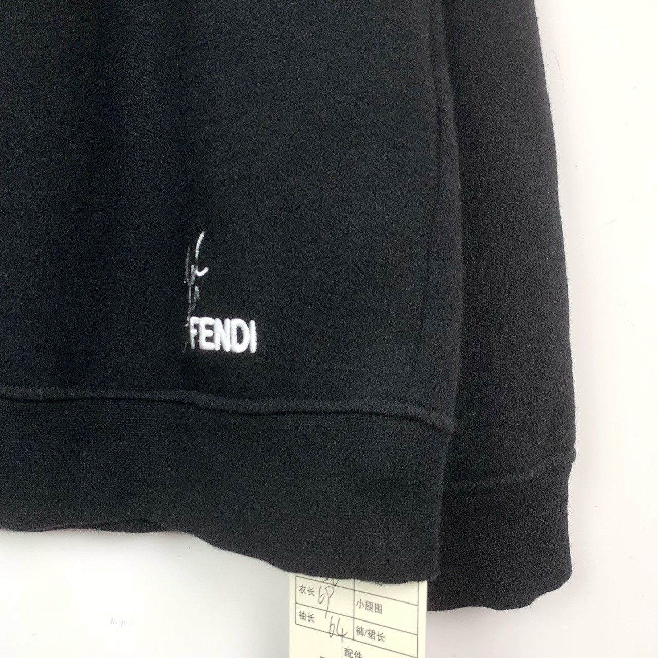 Fendi Fendi Beaded Karl Lagerfeld Long Sleeve Sweatshirt K26WX Size US L / EU 52-54 / 3 - 4 Thumbnail