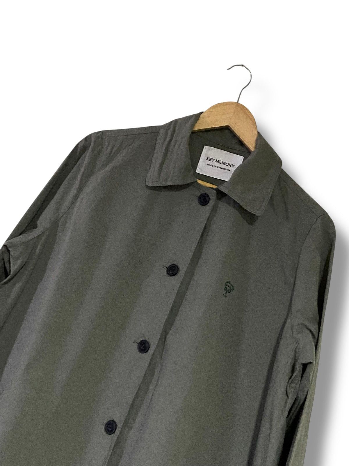 Japanese Brand Key Memory Kamakura Long Collared Coat (154) Size US M / EU 48-50 / 2 - 3 Thumbnail