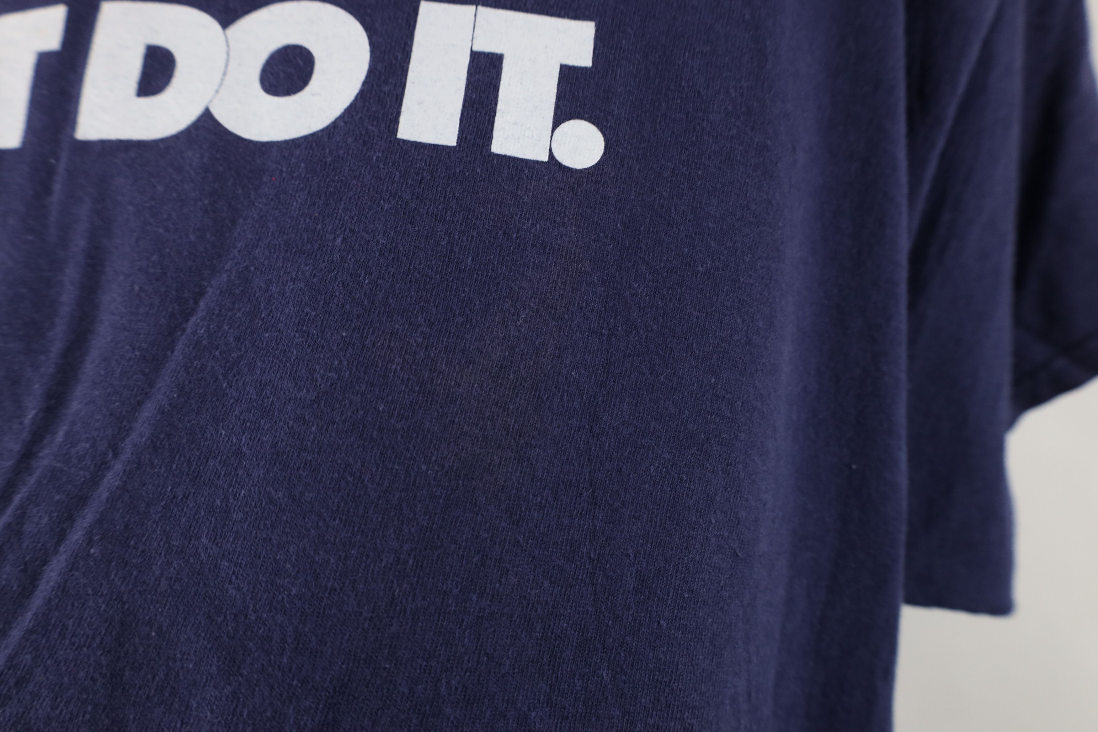 Nike Vintage Y2K Nike Spell Block Letter Just Do It T-Shirt Blue Size US L / EU 52-54 / 3 - 5 Thumbnail