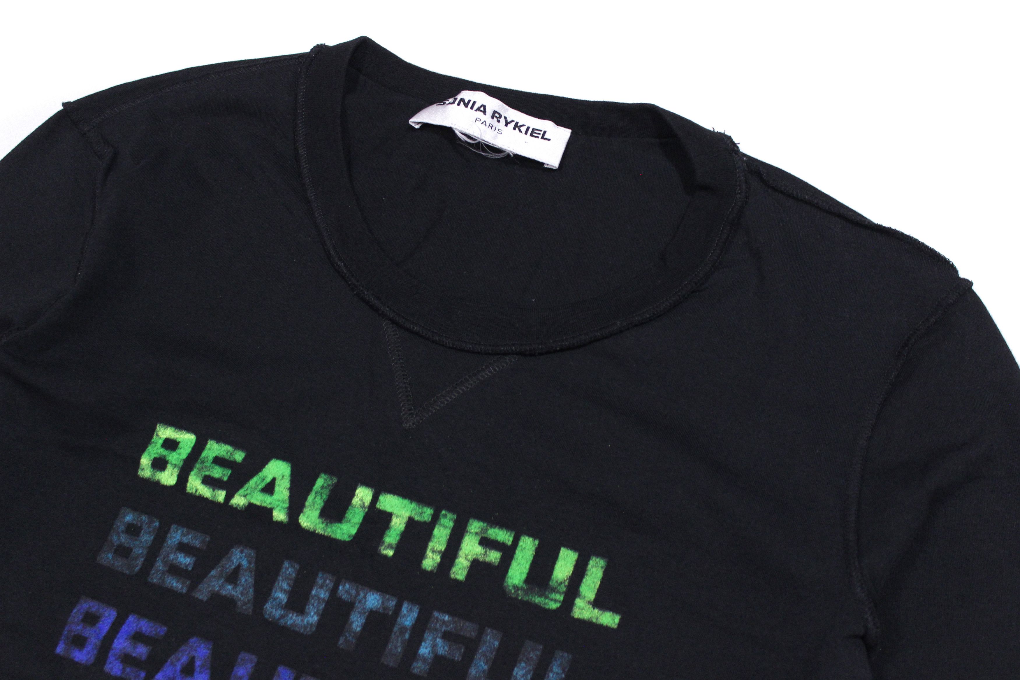 Sonia Rykiel Y2K Beautiful Logo Longsleeve Vintage Size L / US 10 / IT 46 - 4 Thumbnail