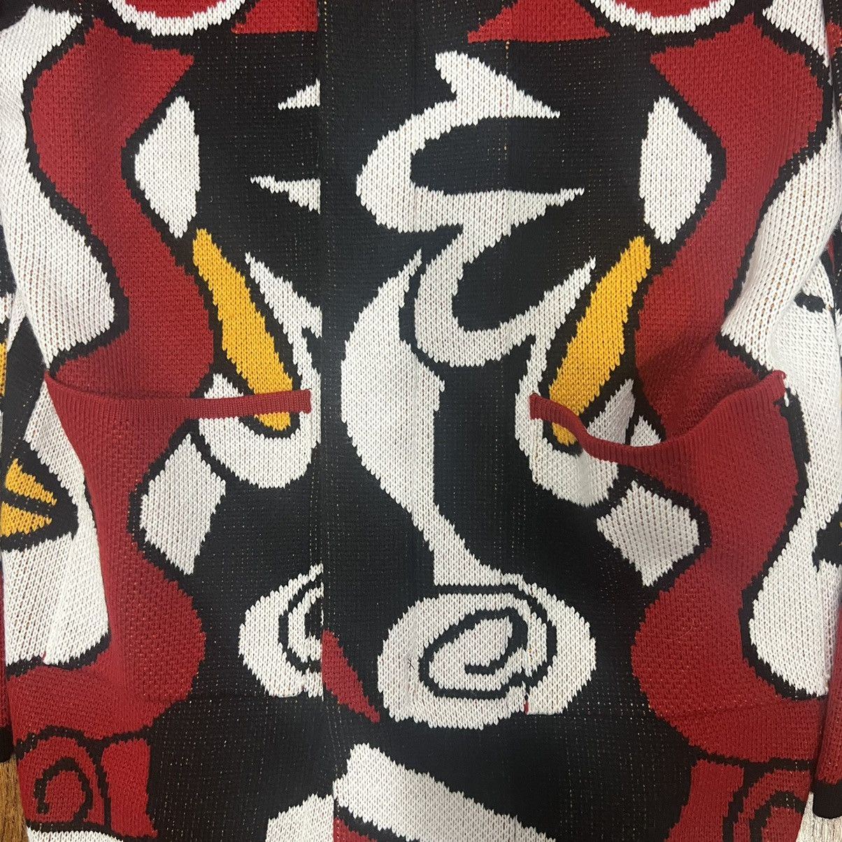 Other ROKU STUDIOS “ABSTRACT EYES” ZIP UP HOODIE Size US M / EU 48-50 / 2 - 5 Thumbnail