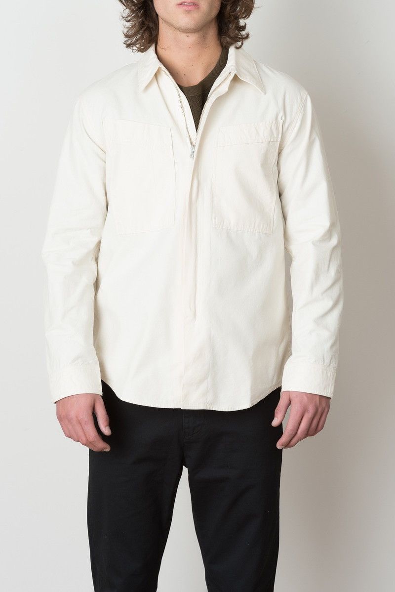 Heli Crew Shirt Jacket Natural