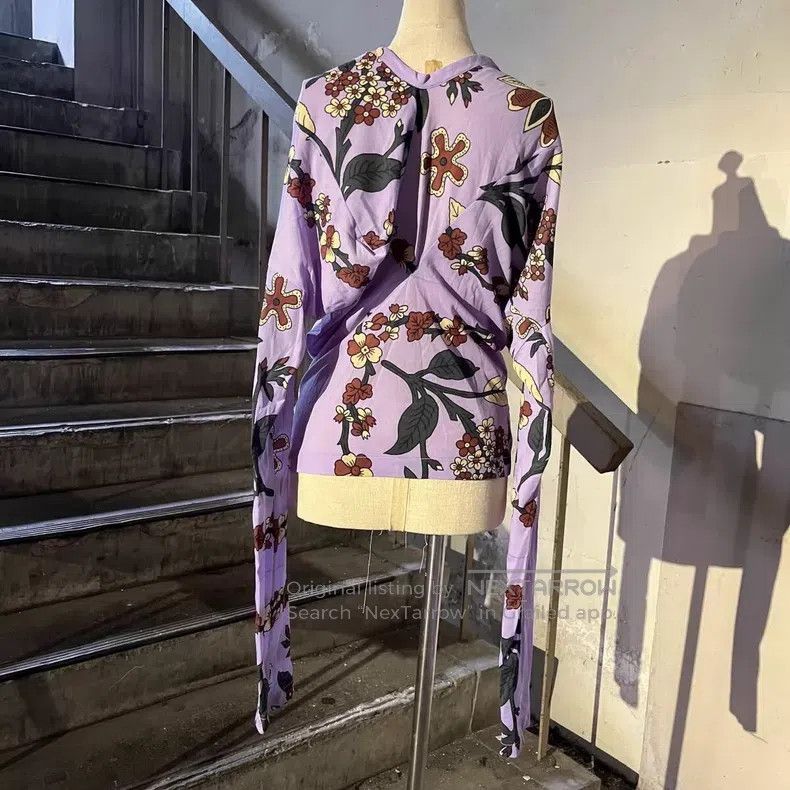 Comme des Garcons Comme des Garcons Floral Branch Irregular Top Size M / US 6-8 / IT 42-44 - 5 Thumbnail