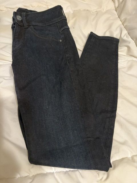 G-Star G-Star Raw Lynn Mid Skinny Jeans- Women's w28 l32 Dark Denim Size 28" / US 6 / IT 42 - 1 Thumbnail