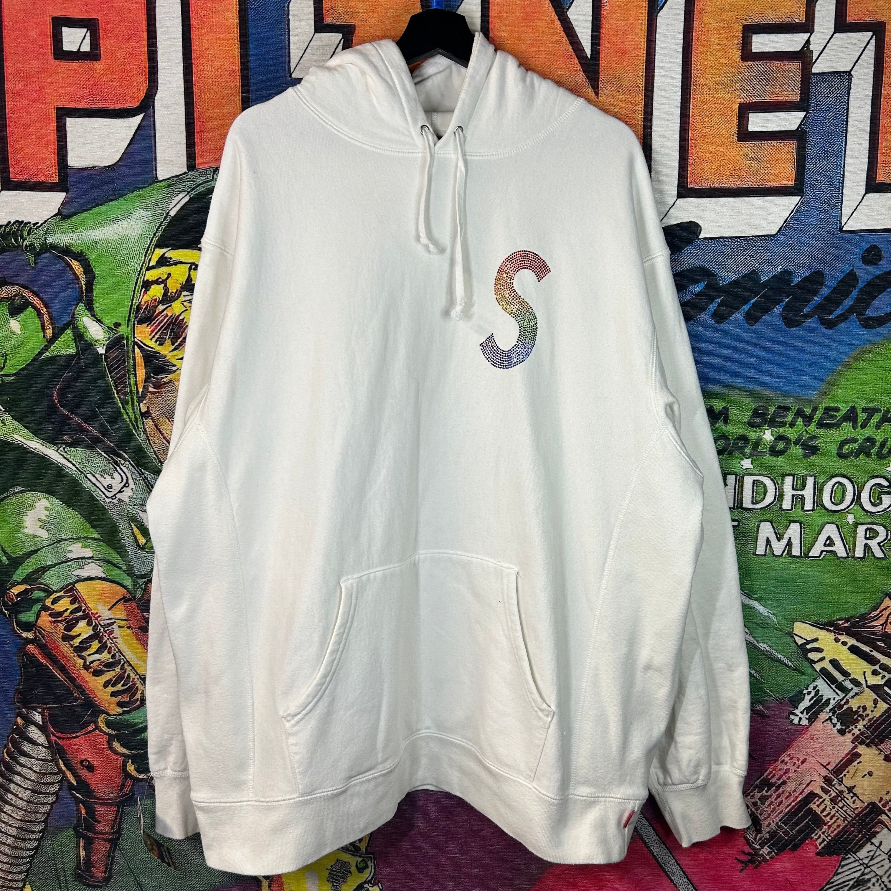 Supreme Supreme Swarovski S Hoodie Size XL Size US XL / EU 56 / 4 - 1 Thumbnail