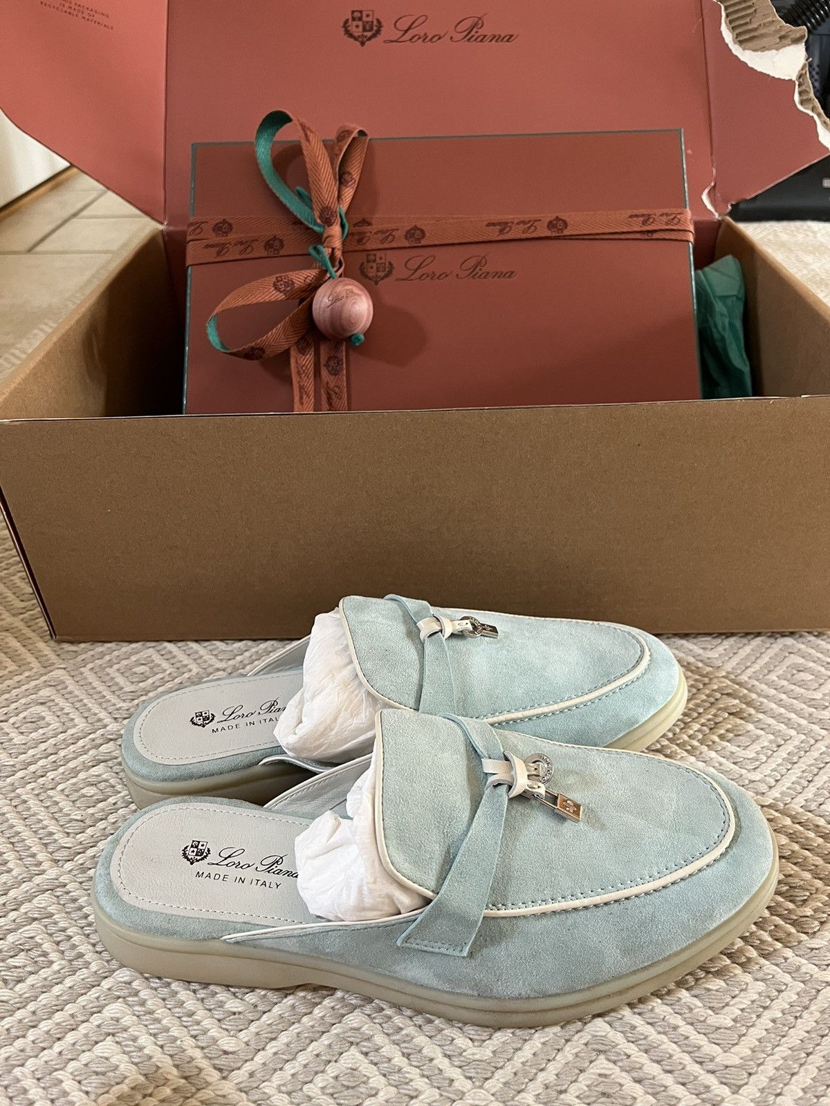 Loro Piana Loro Piana Babouche Summer Charms Walk Size US 8 / IT 38 - 2 Thumbnail
