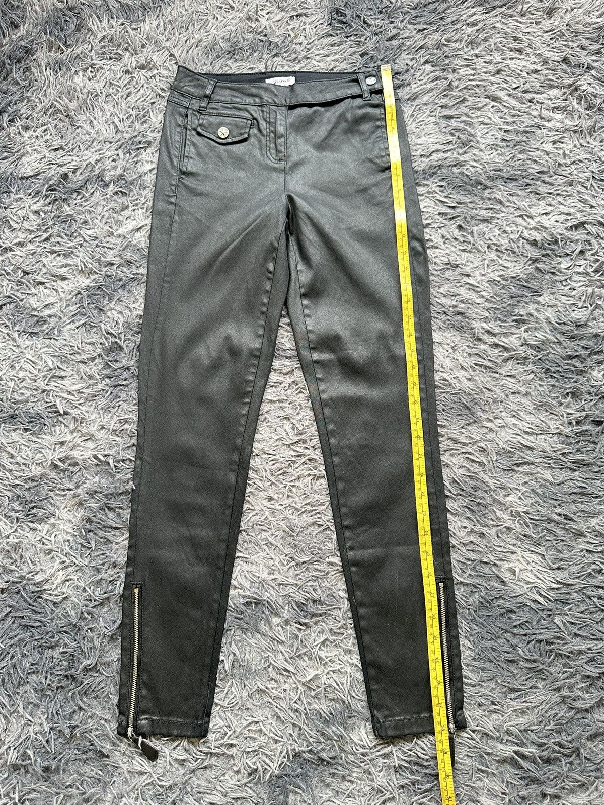 Jean Paul Gaultier 2010's Jean Paul Gaultier x Target coated slim jeans Size US 28 / EU 44 - 8 Thumbnail