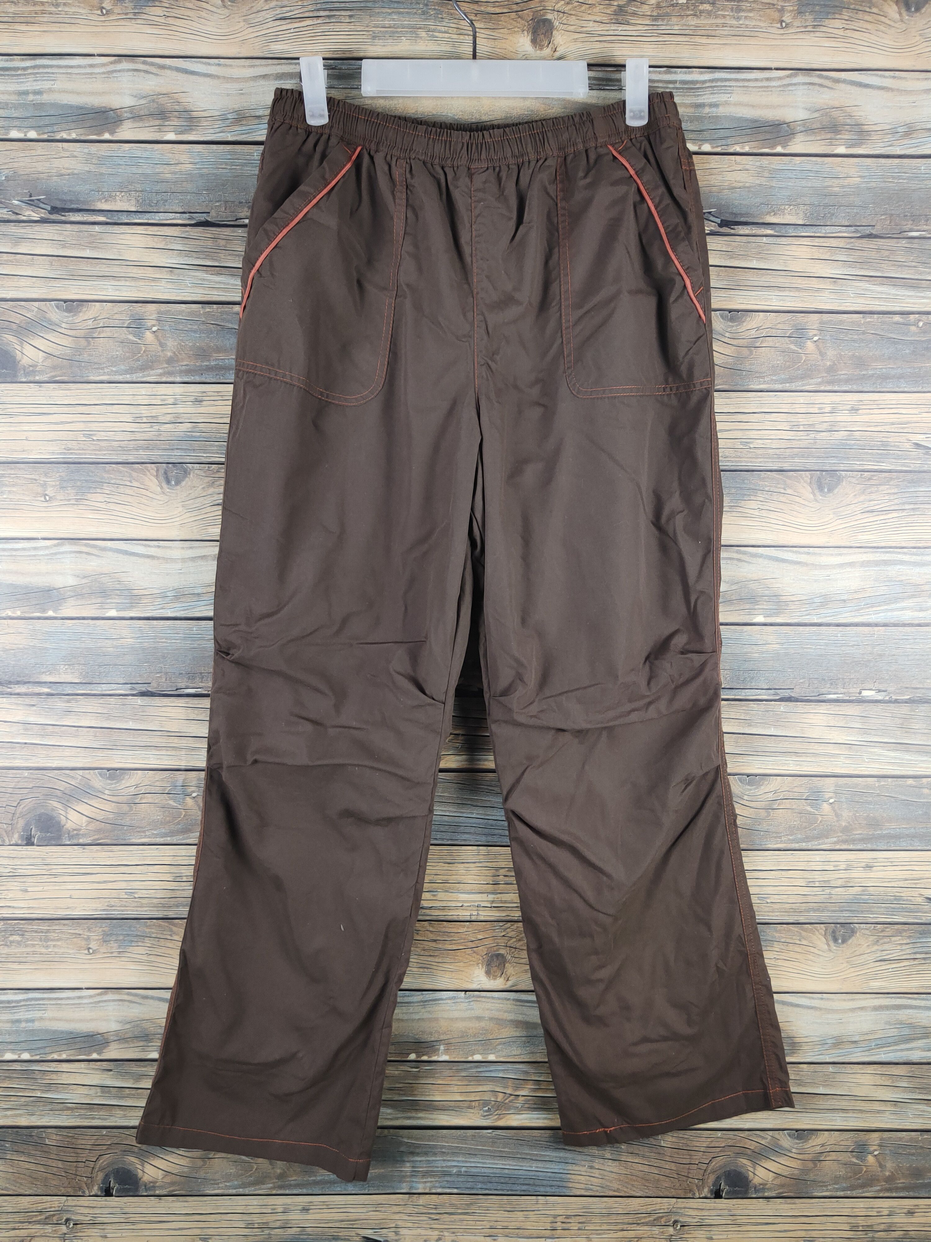 Japanese Brand DL Japanese Brand Brown Multipocket Sweatpants #2411 Size US 30 / EU 46 - 1 Thumbnail