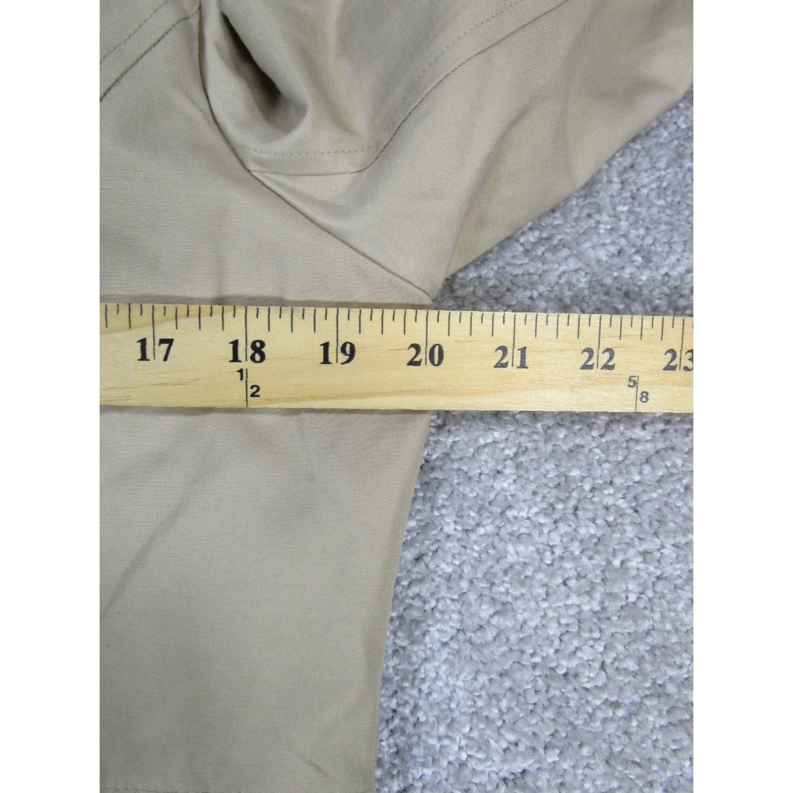 Michael Kors Michael Kors Jacket Womens Medium Khaki Cotton Blend Size M / US 6-8 / IT 42-44 - 7 Thumbnail