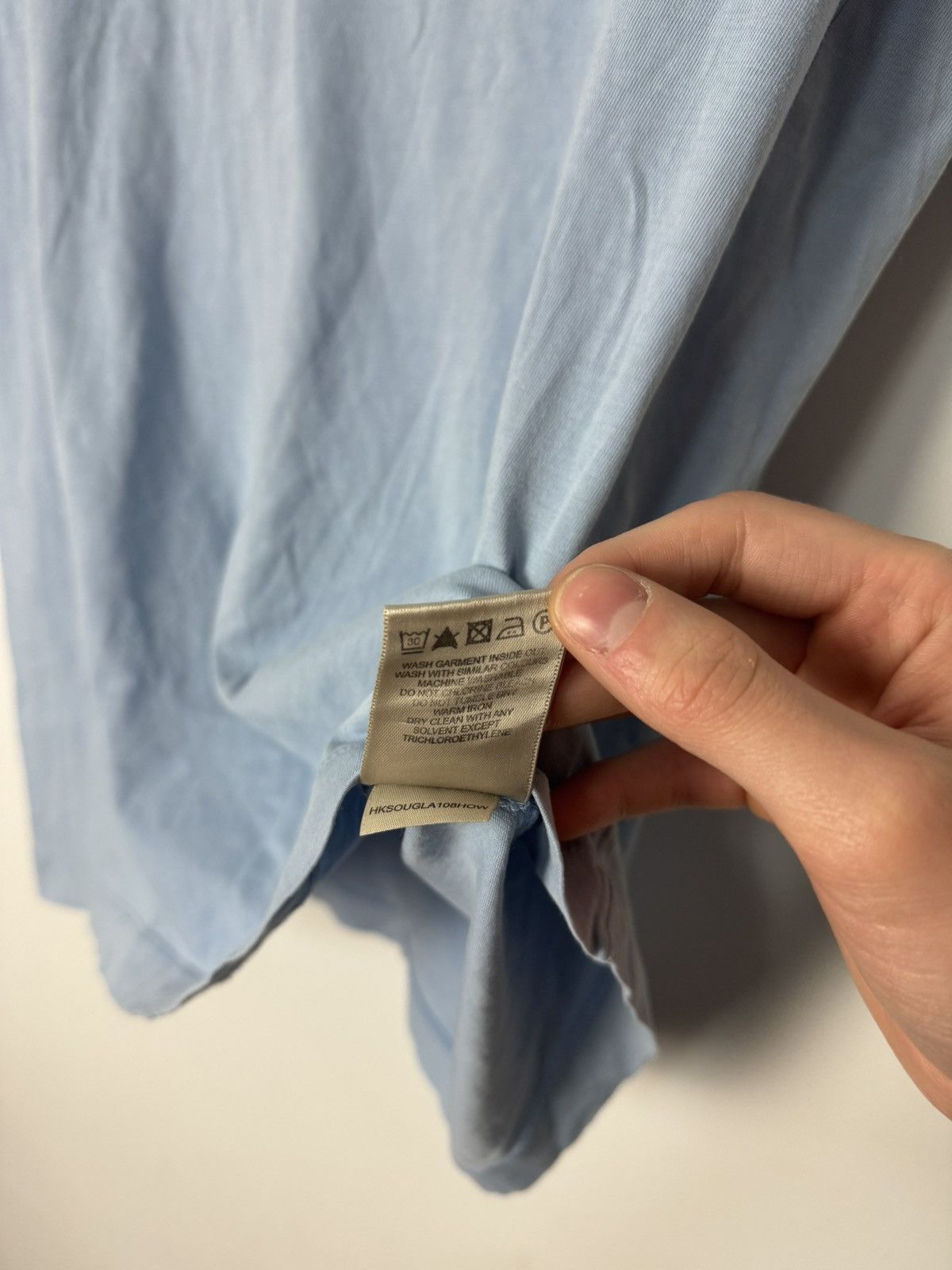 Burberry Burberry Logo Tee Blue Vintage Luxury Designer Size US M / EU 48-50 / 2 - 8 Thumbnail