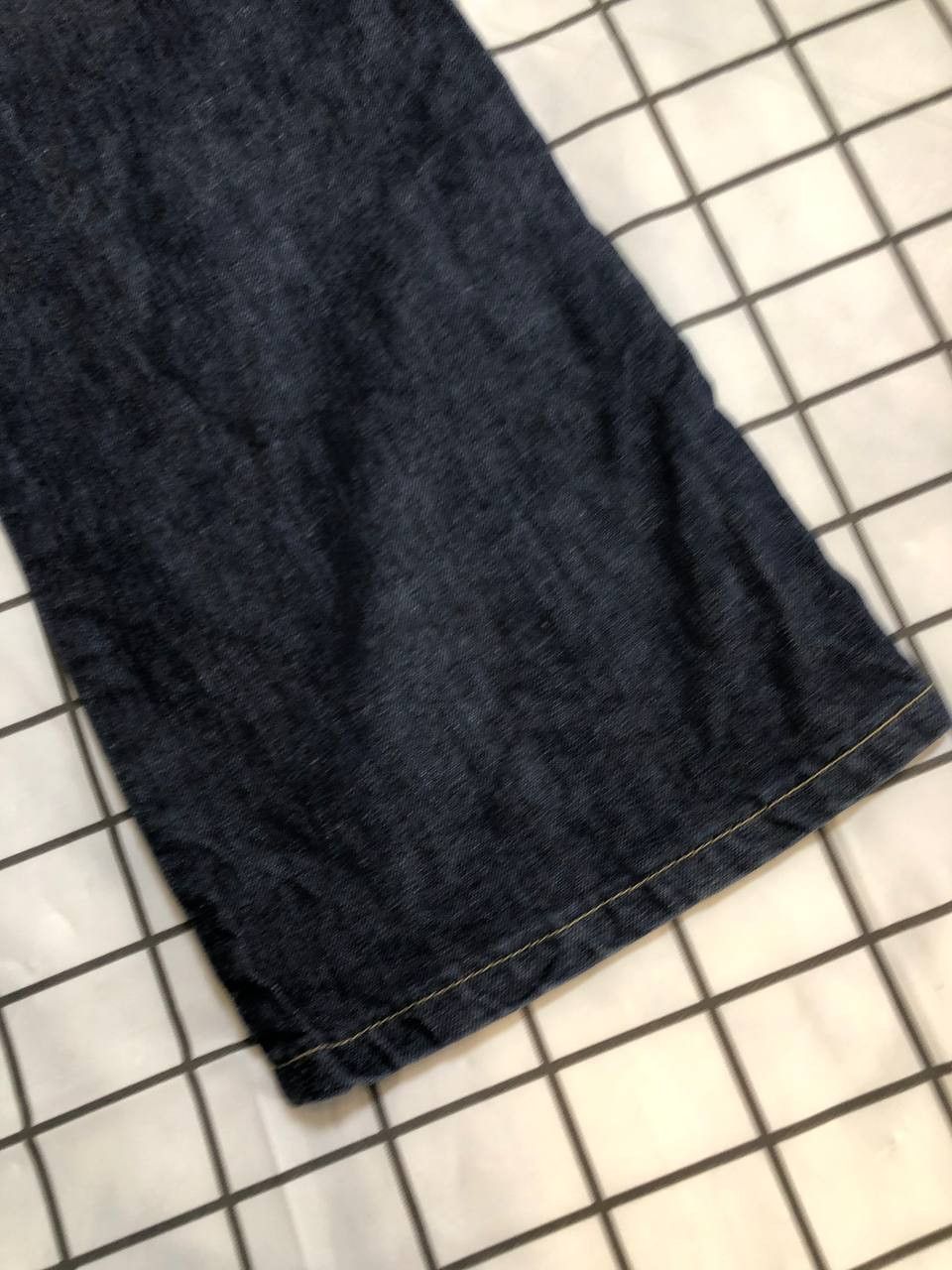 Levi's Levi's 514 Slim Straight Fit Dark Wash Denim Selvedge Jeans Size US 30 / EU 46 - 14 Thumbnail