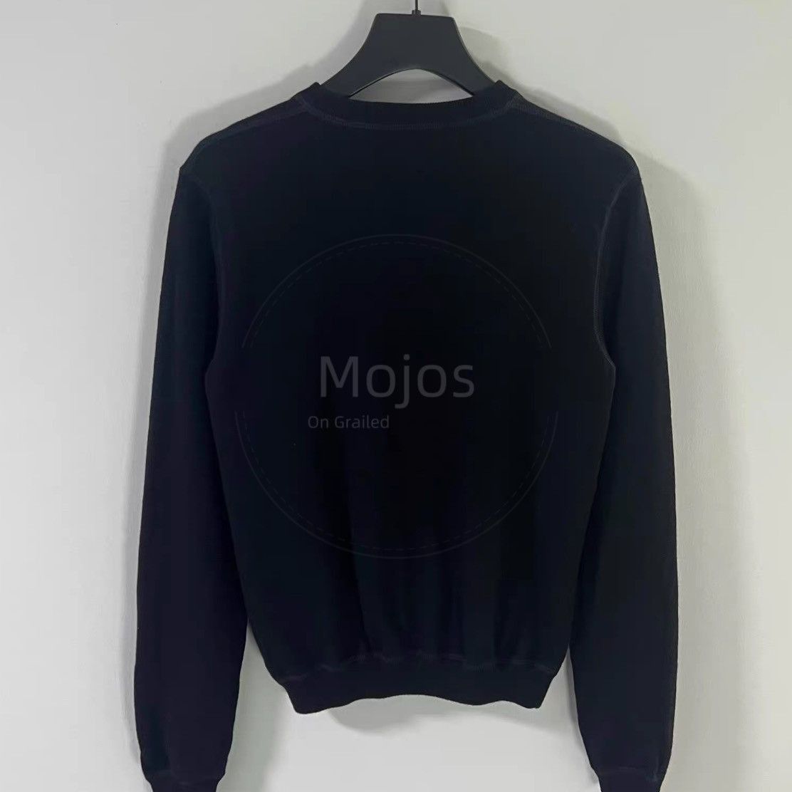 Prada Sz 44 Prada Logo Stitch Knitwear Sweater-2508 Size US S / EU 44-46 / 1 - 2 Thumbnail