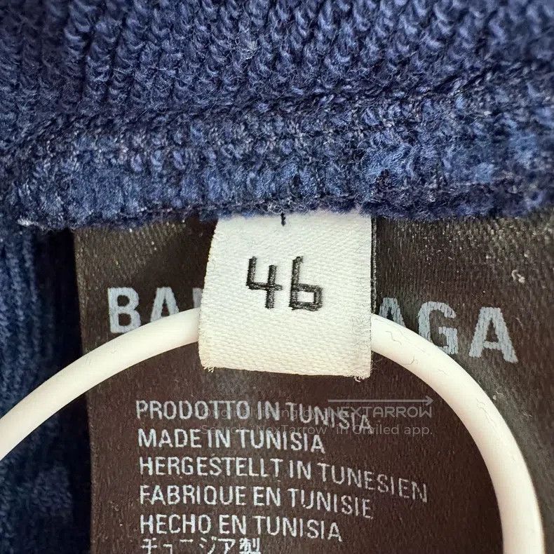 Balenciaga Balenciaga Lock Embroidery Sport Casual Pants Blue Size US 30 / EU 46 - 7 Thumbnail
