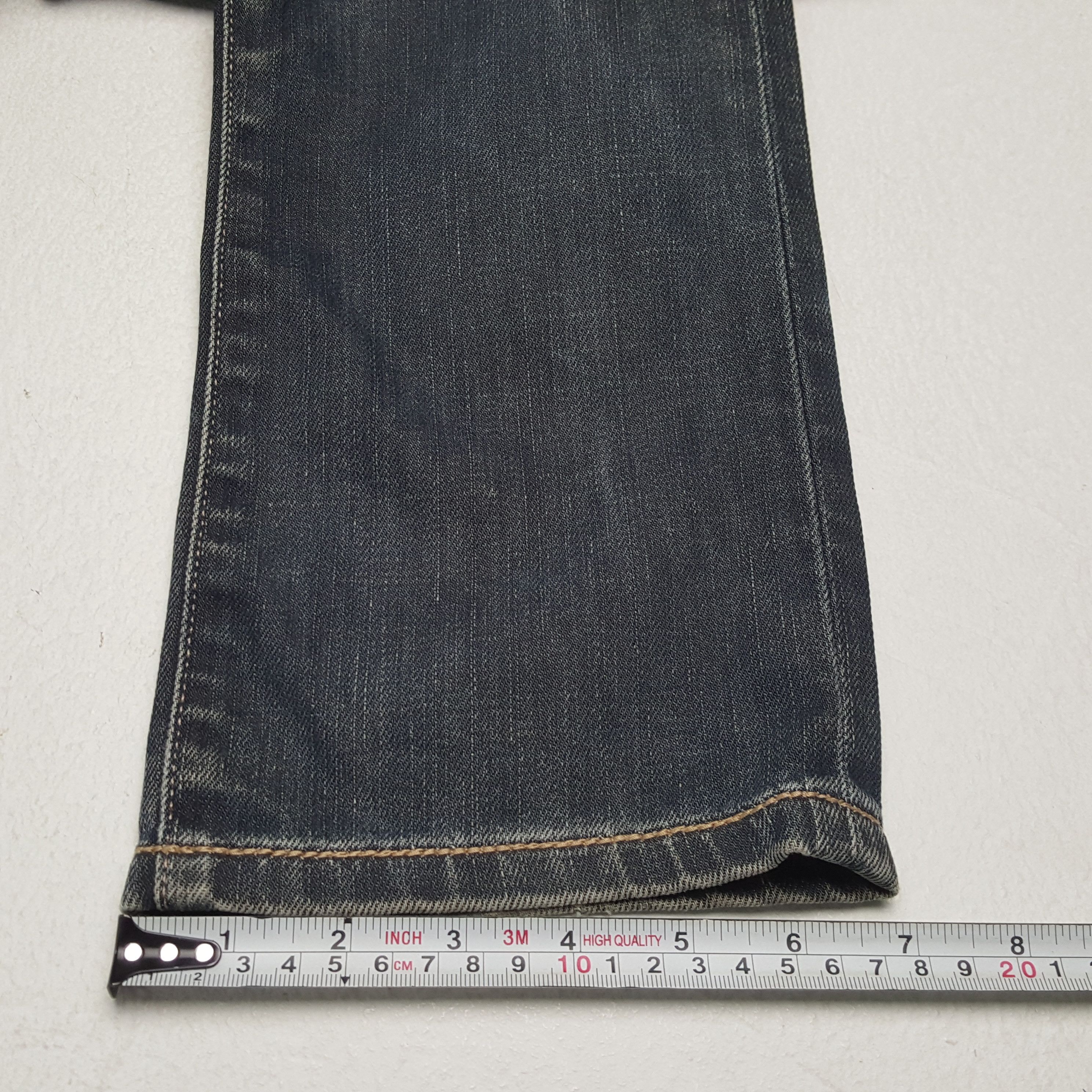 Evisu × Japanese Brand × Puma EVISU x PUMA Japanese Brand Custom Daicock Style Jeans Size 29" - 11 Thumbnail