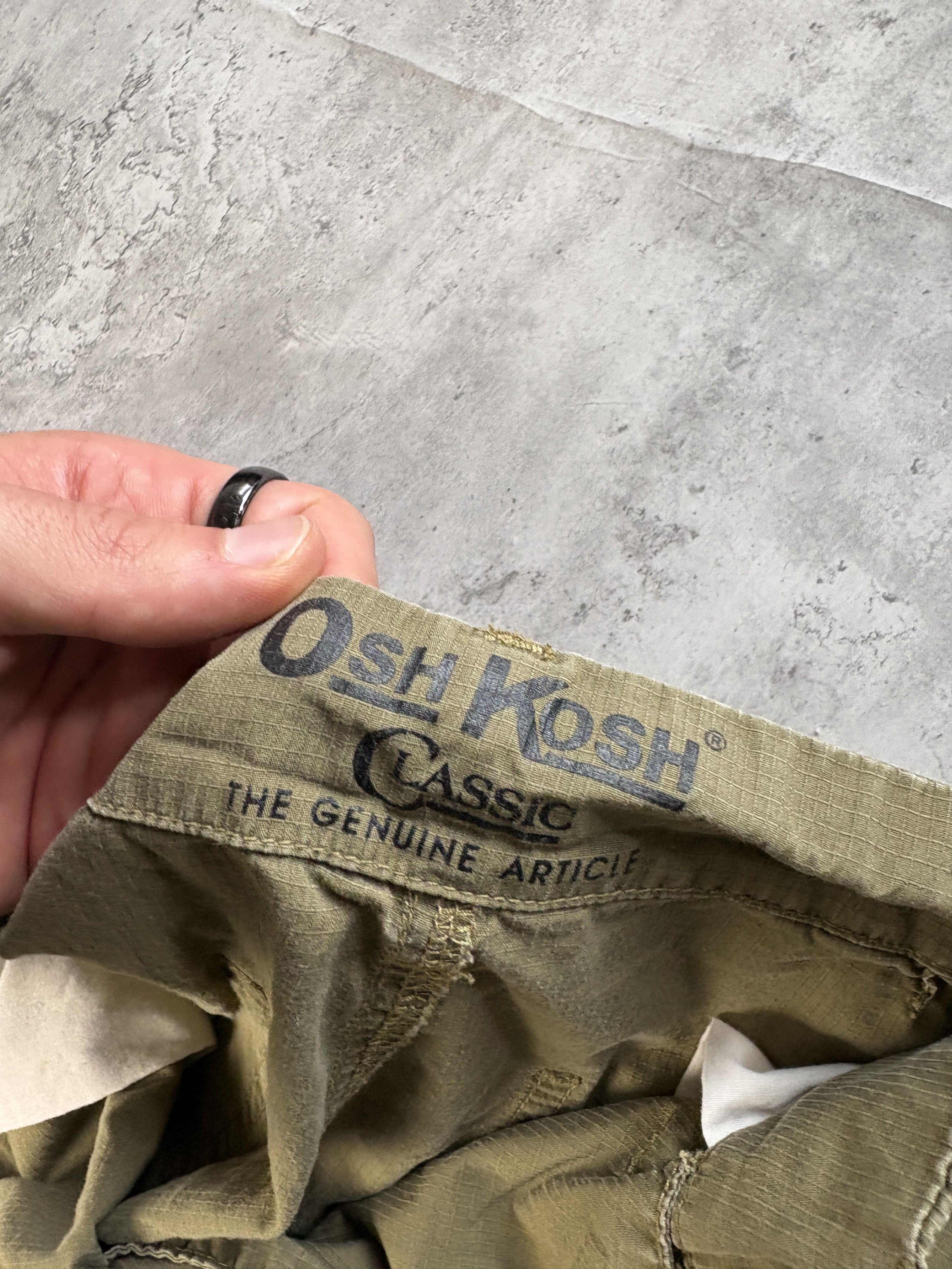 Oshkosh Japanese Archive Osh Kosh Long Military Shorts Size US 34 / EU 50 - 7 Thumbnail