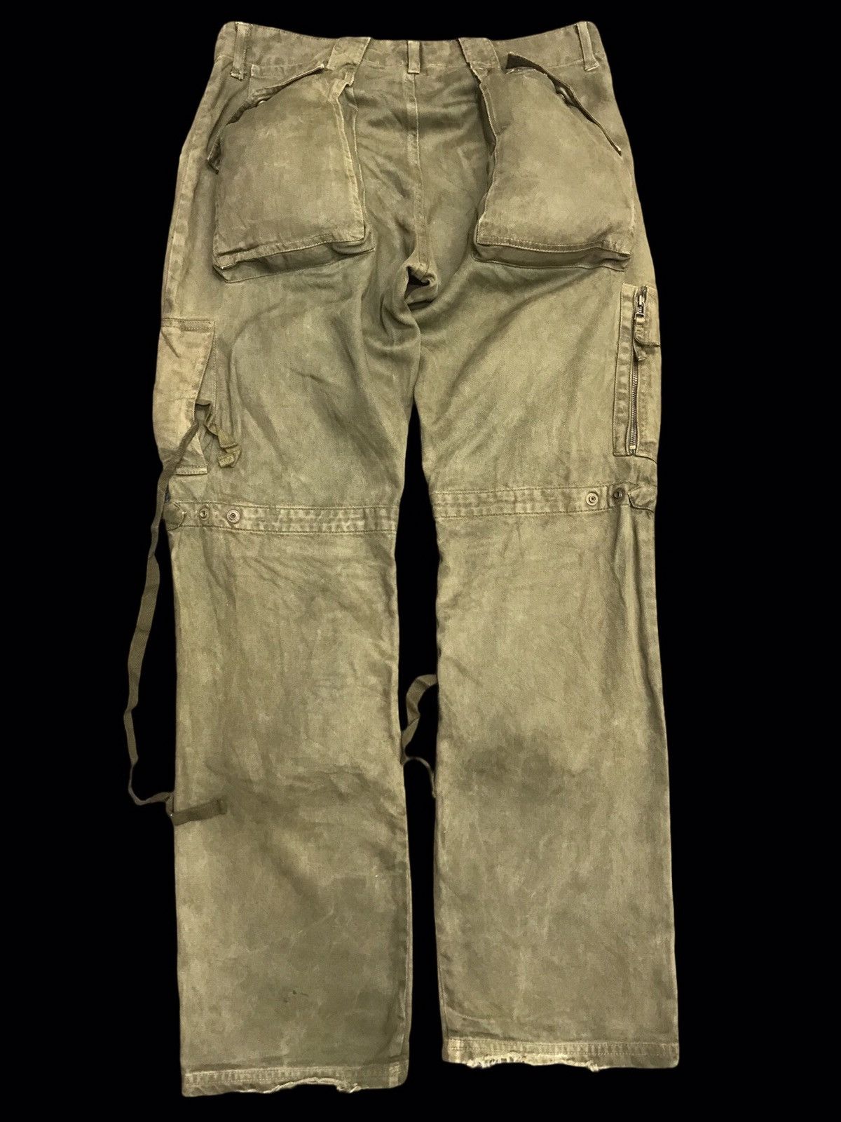 Iroquois Japan 💥AVANT GARDE💥IROQUOIS Japan 3D Zipper Parachute Pant F335 Size US 31 - 2 Thumbnail