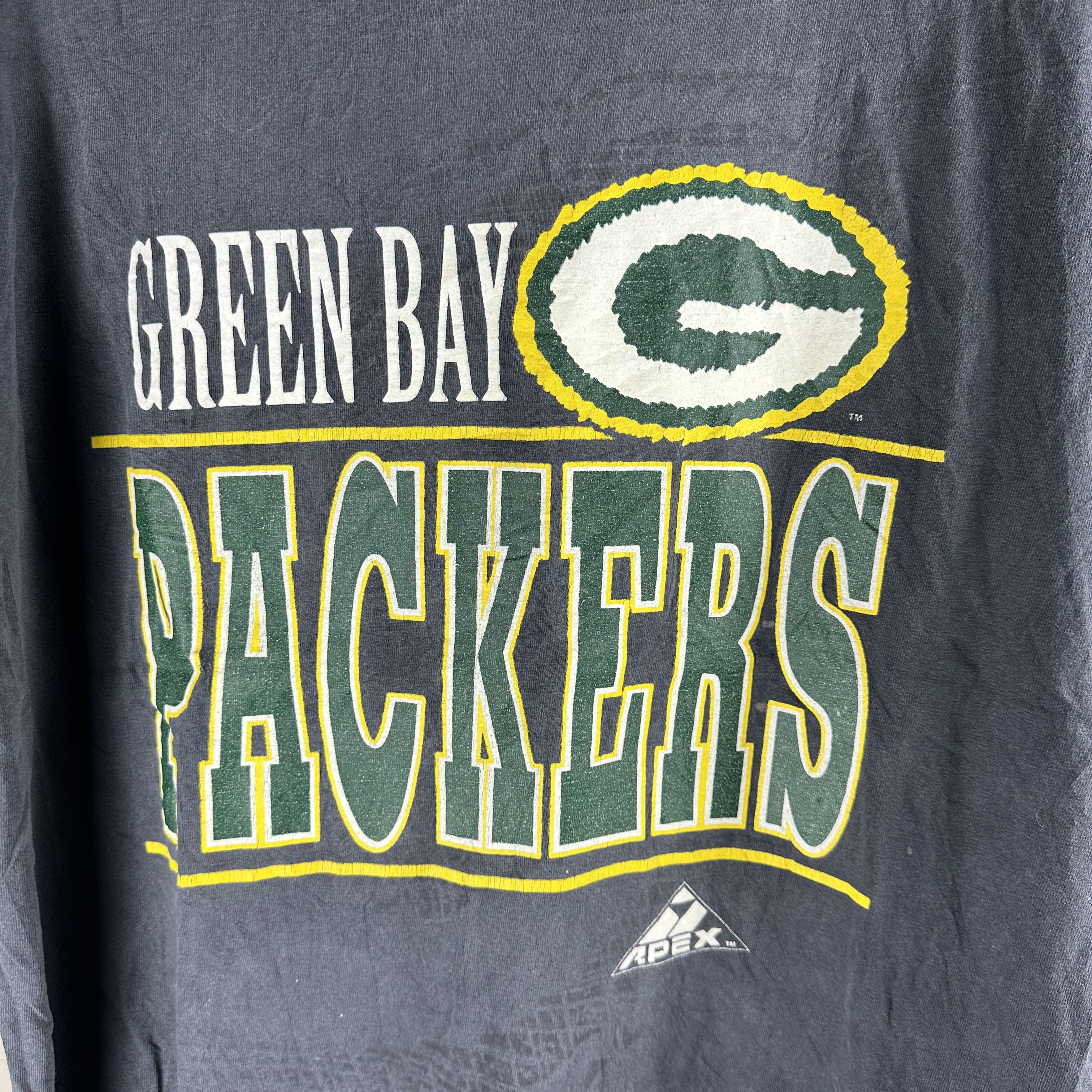 Vintage 90s Green Bay Packers NFL Apex One Double Sided T-shirt Size US XL / EU 56 / 4 - 2 Thumbnail