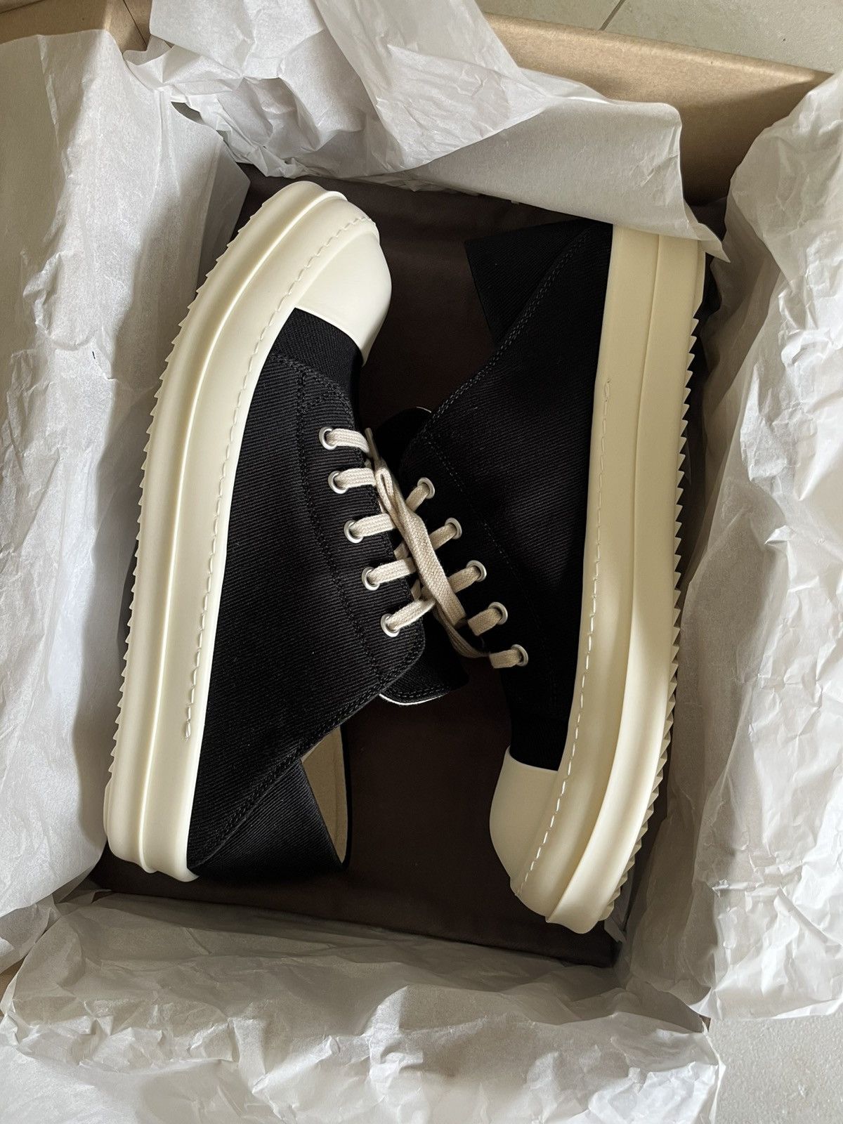 Rick Owens Drkshdw Rick Owens Drkshdw Slip-on Sneakers Ramones Size US 9 / EU 42 - 3 Thumbnail