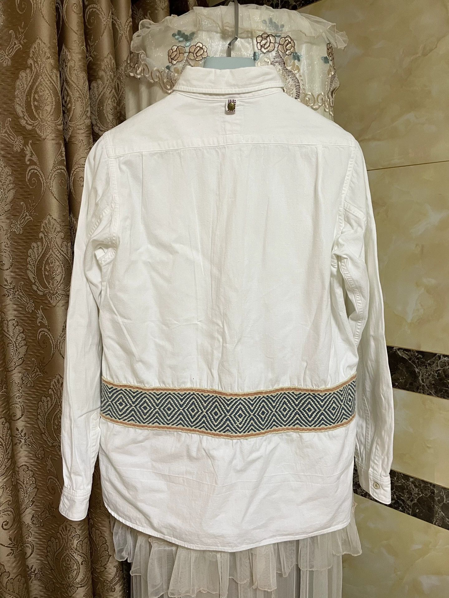 Visvim VISVIM 16AW Knit Pattern LS Shirt M Thick Granular Size US M / EU 48-50 / 2 - 2 Thumbnail
