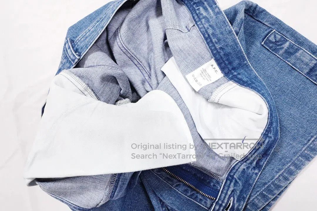 A.P.C. A.P.C. Indigo Alejandro Shorts. Size US 30 / EU 46 - 5 Thumbnail