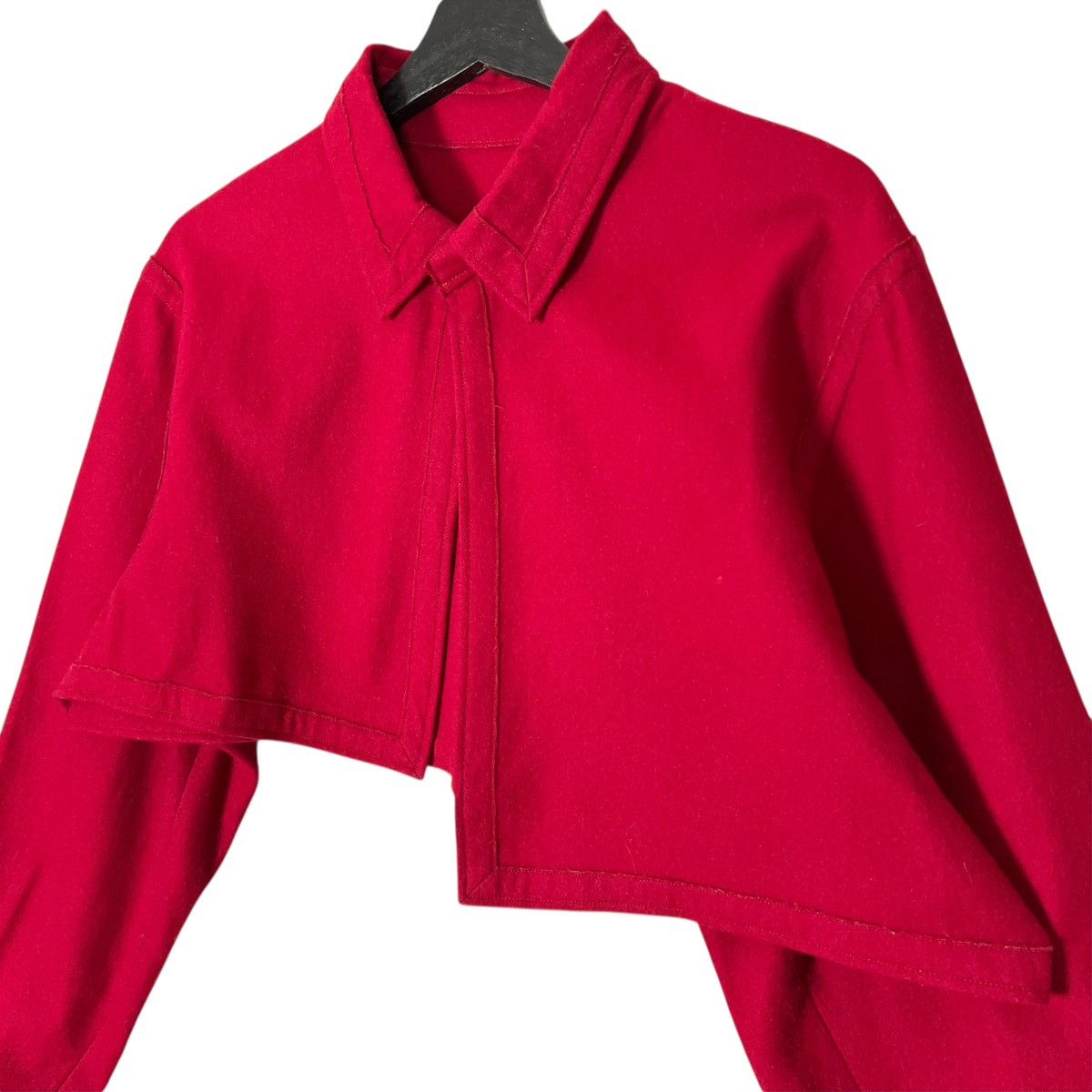 Yohji Yamamoto Y’s Yohji Yamamoto Women Asymmetrical Cropped Jacket Size M / US 6-8 / IT 42-44 - 5 Thumbnail