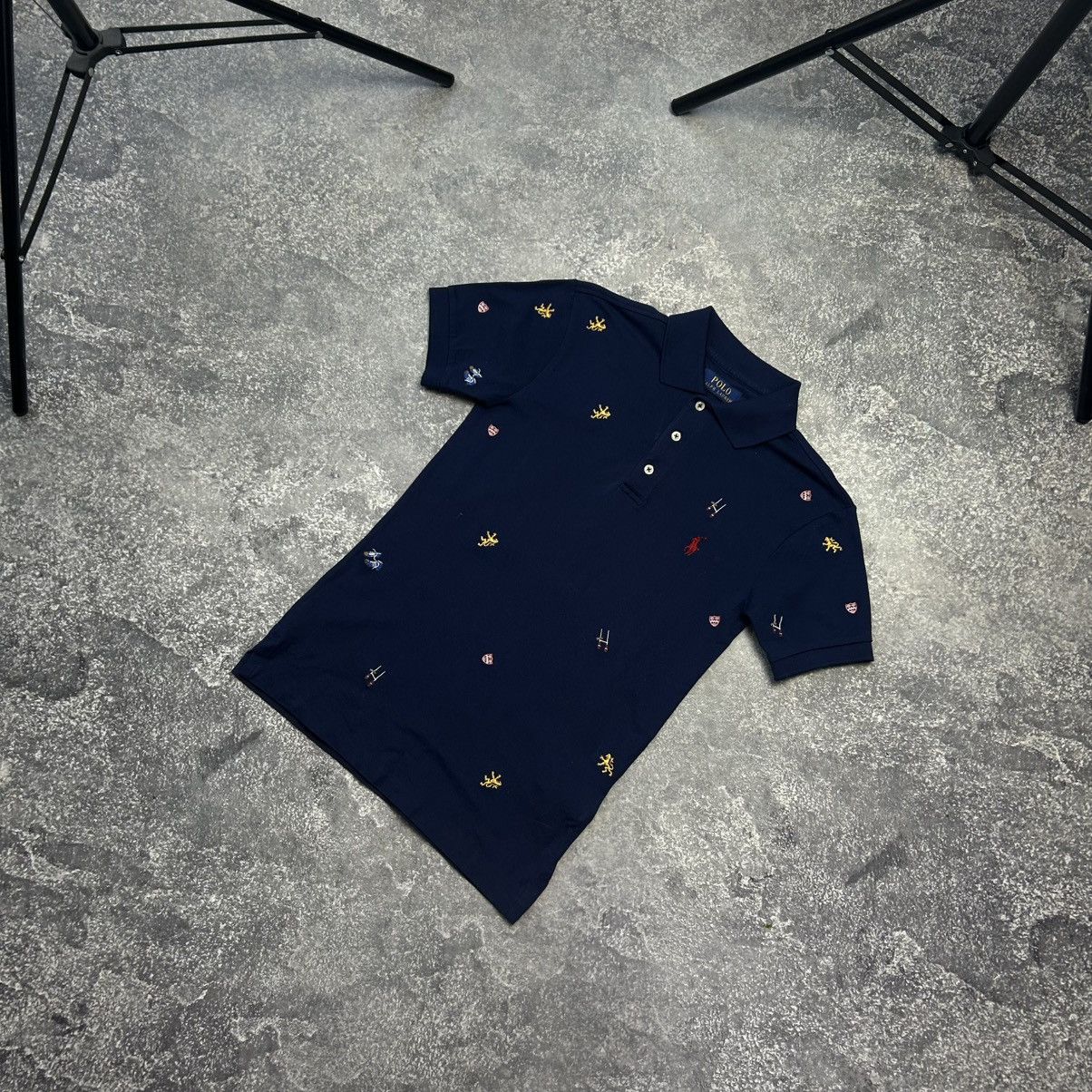Polo Ralph Lauren Mens Polo Ralph Lauren Monogrammed y2k opium polo Size US XS / EU 42 / 0 - 1 Thumbnail