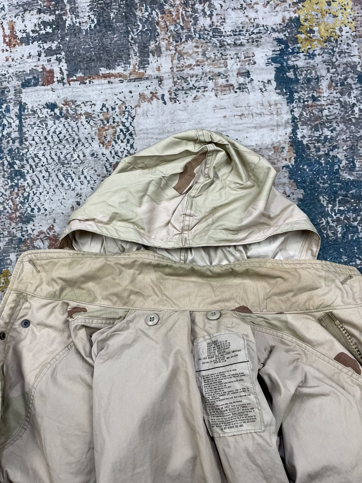 Vintage Vintage 80s M-65 Class 4 Dessert Camouflage Jackets Size US S / EU 44-46 / 1 - 10 Thumbnail