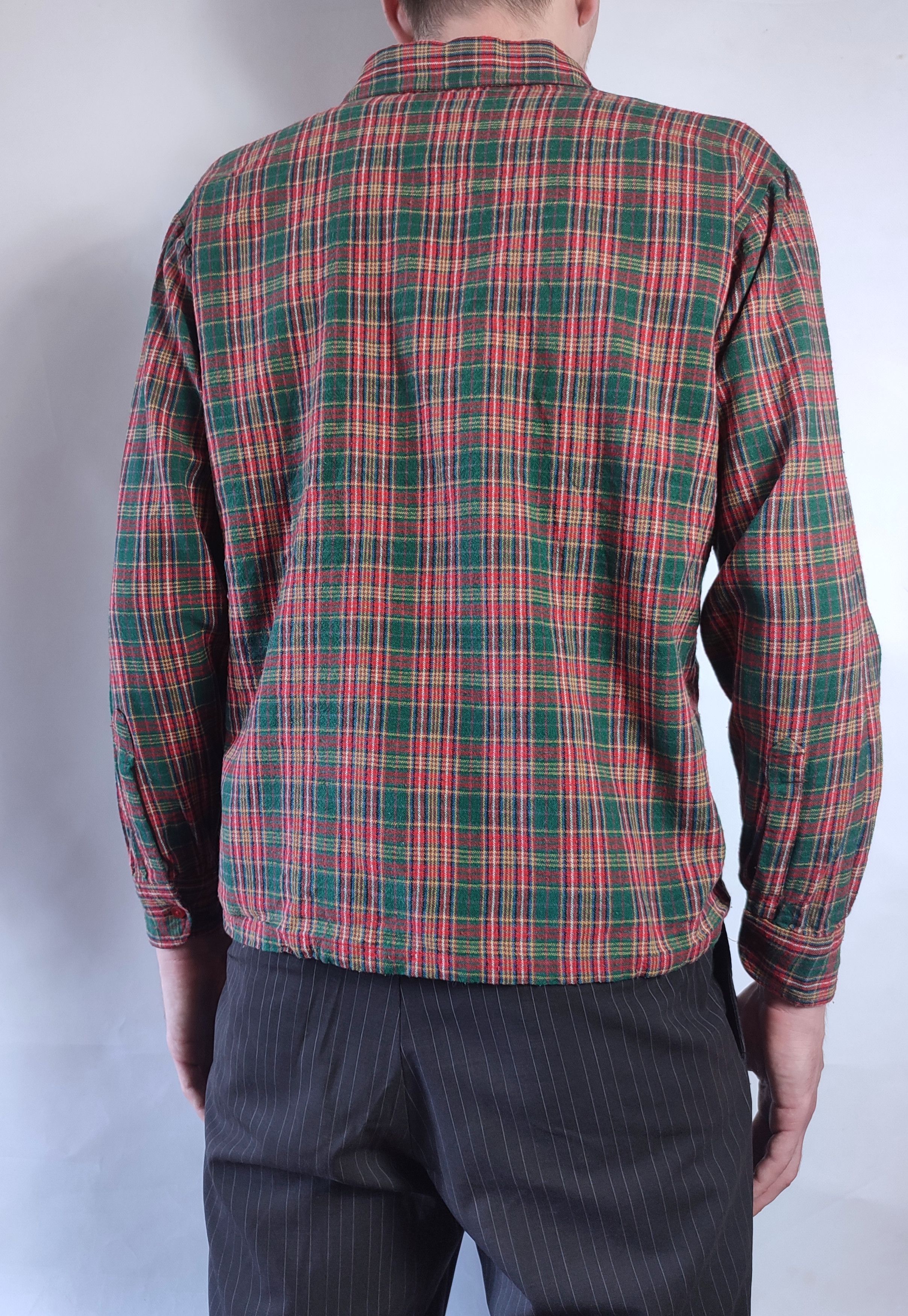 Flannel Vintage Wool 70's flannel shirt Size US S / EU 44-46 / 1 - 4 Thumbnail
