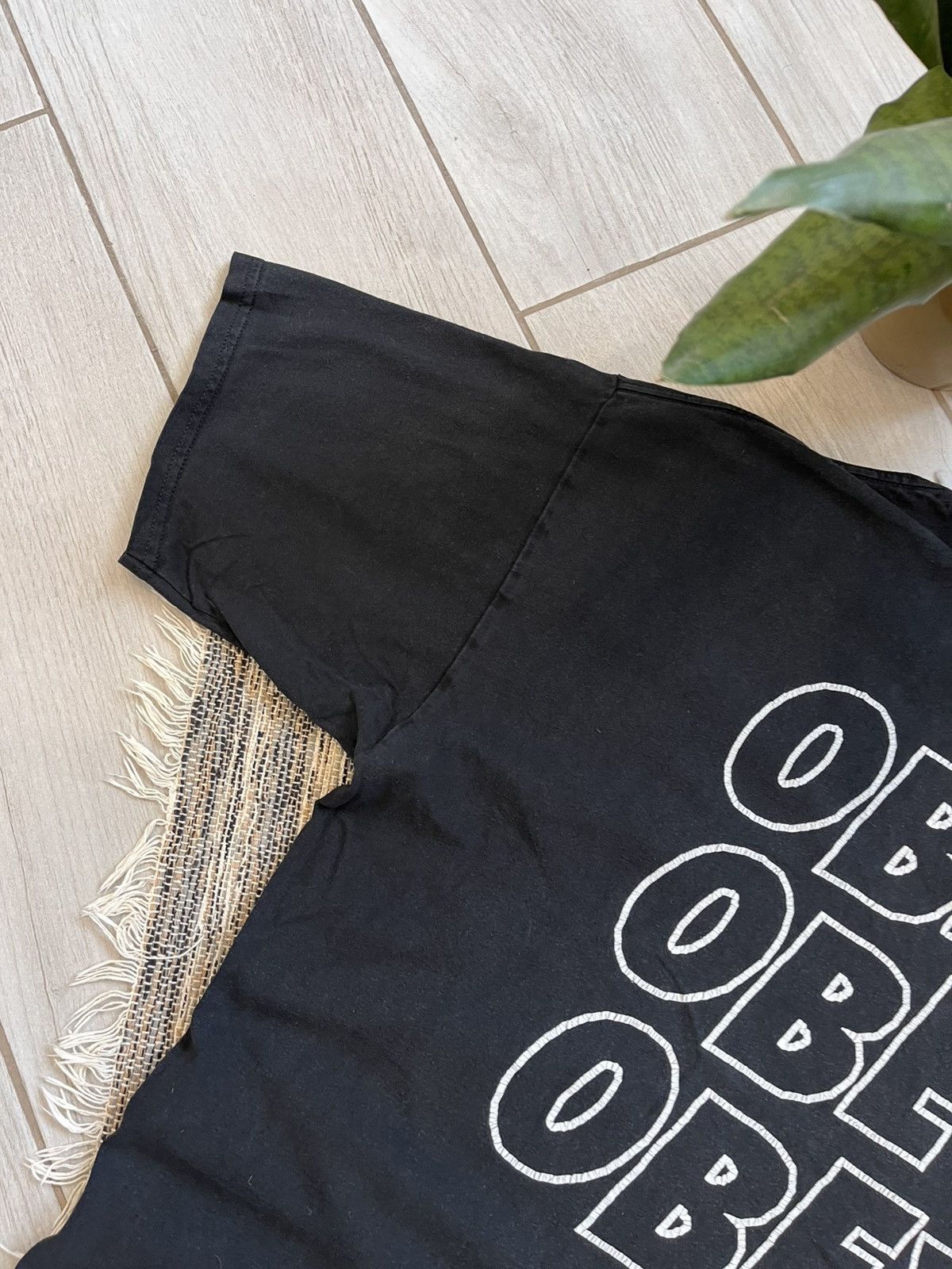 Obey Vintage Obey Tshirt Sk8 Faded Black blank tee big logo Size US XL / EU 56 / 4 - 8 Thumbnail