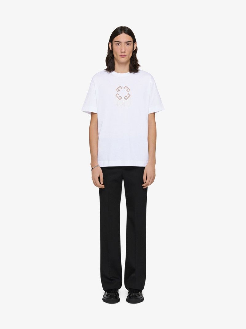 Givenchy o1w1db10326 Regular Fit T-Shirt in White Size US S / EU 44-46 / 1 - 2 Thumbnail