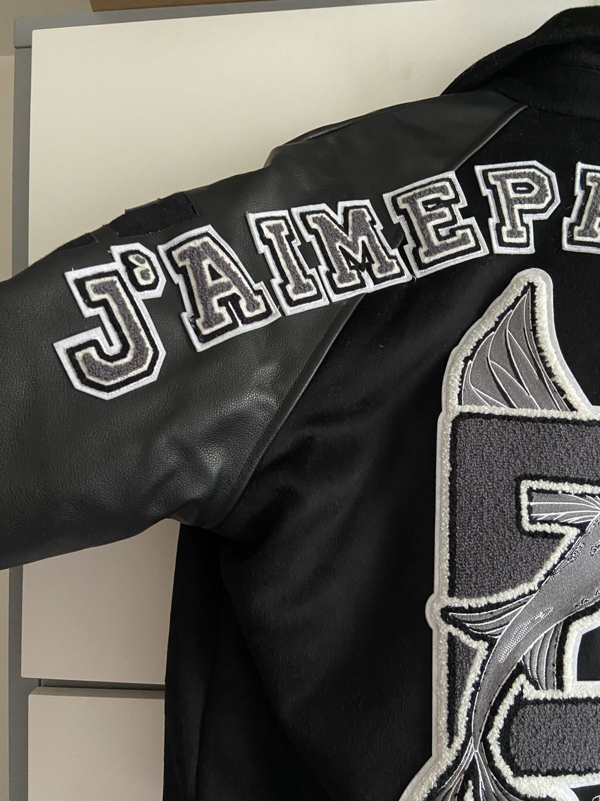 Pieces Uniques Pièces Uniques Dylan Varsity Jacket Size US L / EU 52-54 / 3 - 4 Thumbnail